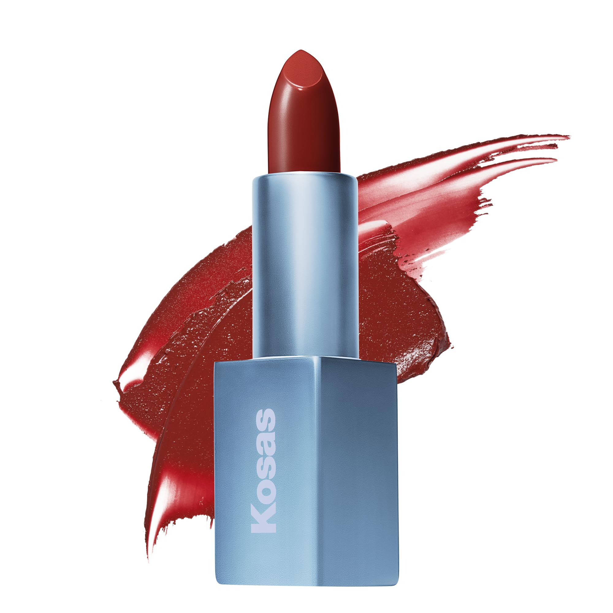 Kosas Weightless Lip Color Nourishing Satin Lipstick - High Impact Lip Color with Clean Formula - Comfy Feel & Soft Finish - Fantasy Life