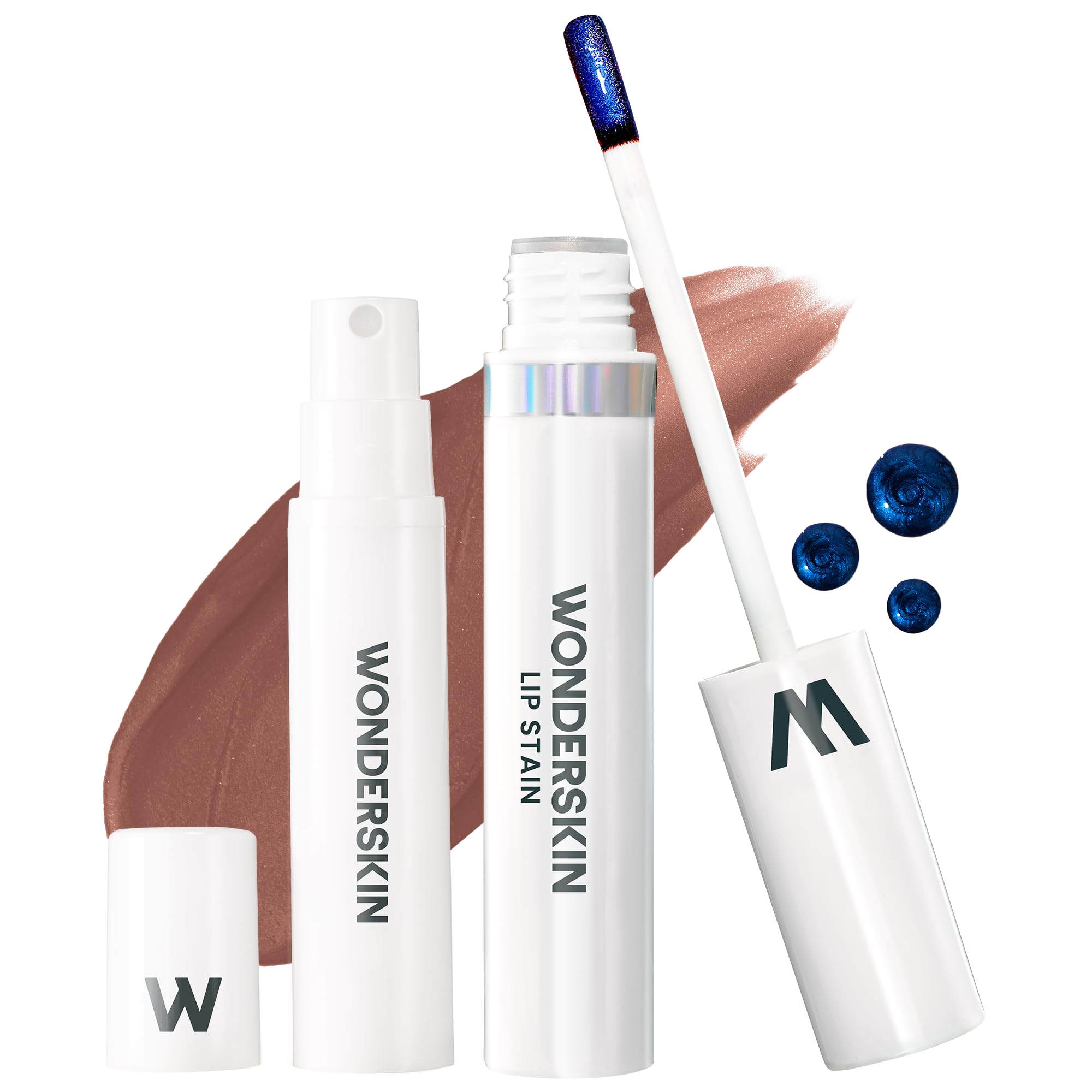 Wonderskin Wonder Blading All Day Lip Stain Peel Off Masque - Long Lasting, Waterproof and Transfer Proof Pink Lip Tint, Matte Finish Peel Off Makeup (First Kiss Masque) Halalzen