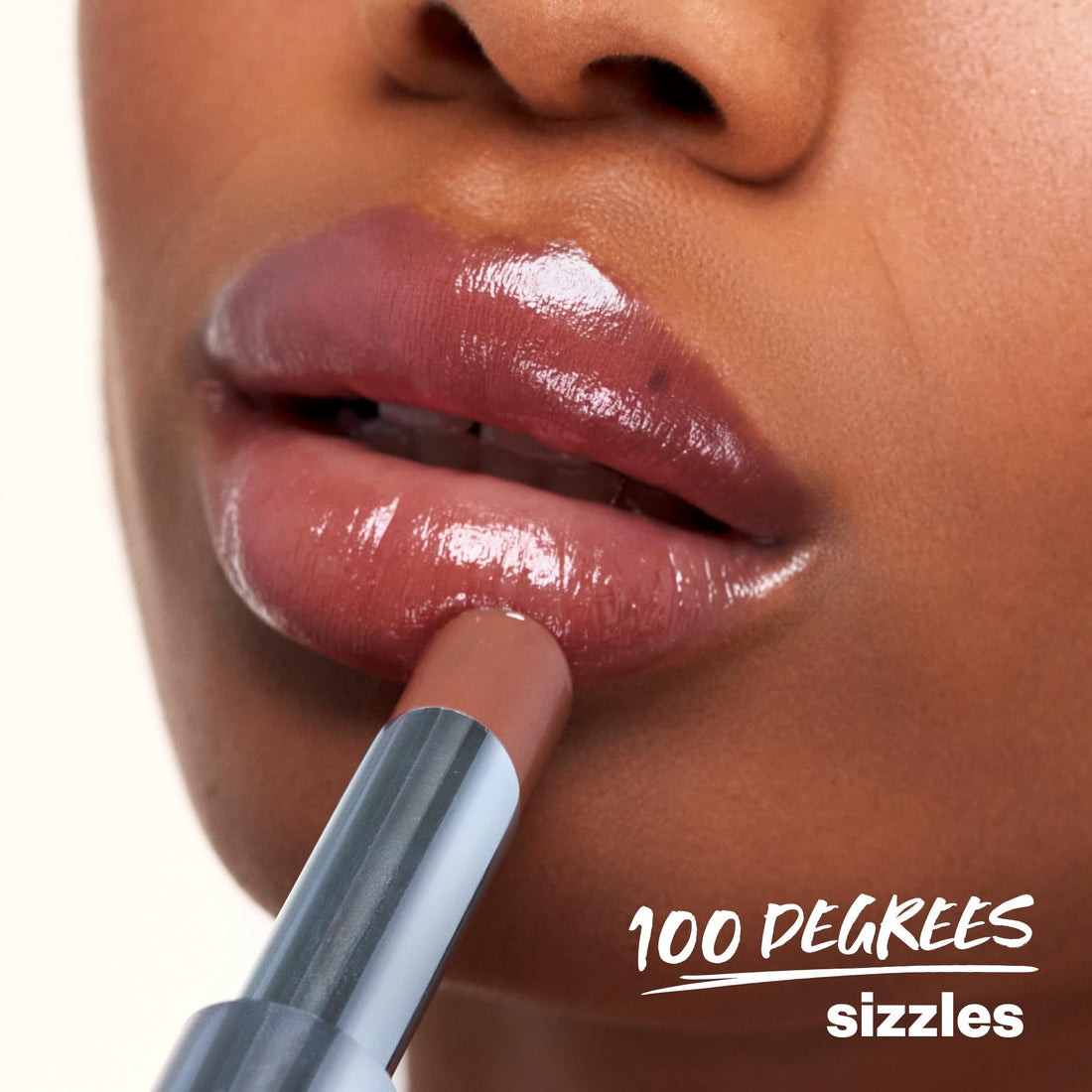 Kosas Wet Stick Moisturizing Shiny Sheer Lipstick with Ceramides, Hyaluronic acid, Peptides and Mango Butter - Soothes, Softens, and Moisturizes Lips – Heatwave