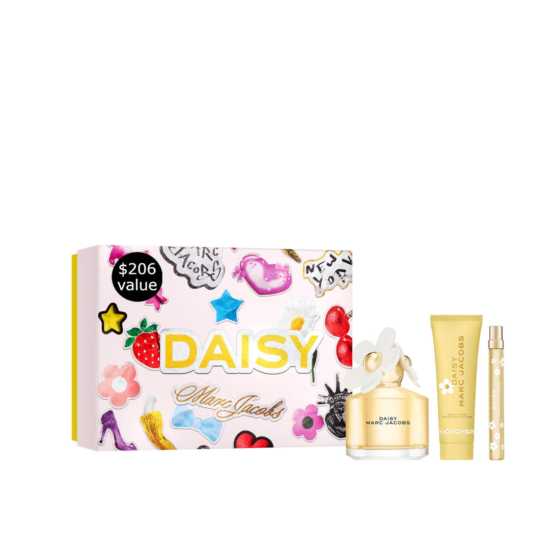 Marc Jacobs Daisy Eau de Toilette – Strahlendes Blumenparfum für Damen – Mit Noten von Walderdbeeren