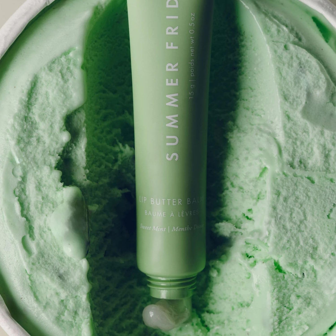 Summer Fridays Tinted Lip Butter Balm - Conditioning Vegan Lip Balm for Instant Moisture, Shine & Hydration - Sheer-Tinted, Soothing Skincare - Pink Sugar (.5 Oz)