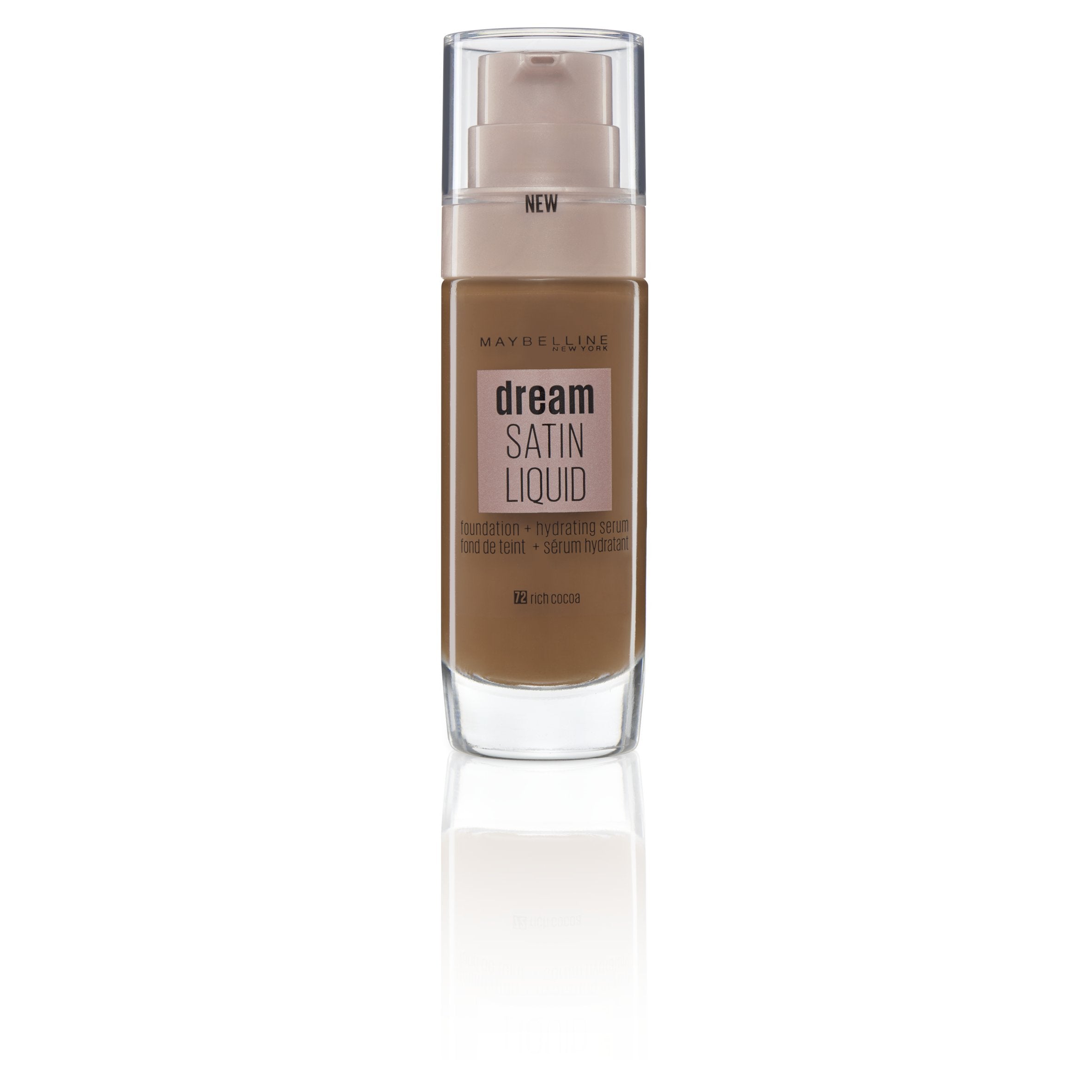 Maybelline Foundation, Dream Radiant Liquid Hydrating Foundation with Hyaluronic Acid and Collagen - Lightweight, Medium Coverage Up to 12 Hour Hydration, 30 Sand Halalzen