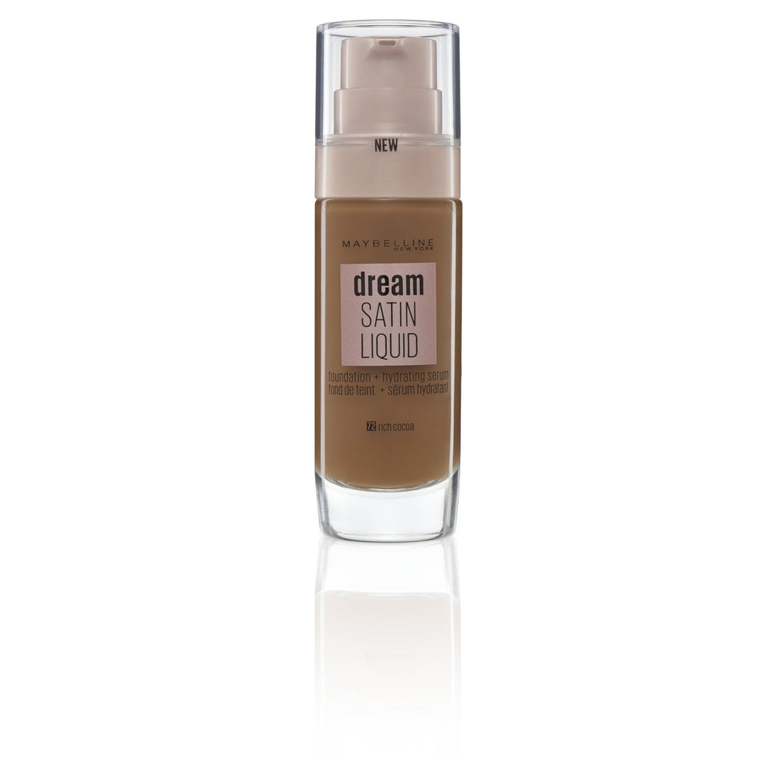 Maybelline Foundation, Dream Radiant Liquid Hydrating Foundation with Hyaluronic Acid and Collagen - Lightweight, Medium Coverage Up to 12 Hour Hydration, 30 Sand Halalzen