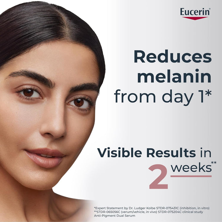 Eucerin Anti-Pigment Dual Face Serum 30ml, Hyperpigmentation Treatment for Age Spots and Uneven Skin Tone, Advanced Anti-Pigment Face Serum for Women with Hyaluronic Acid