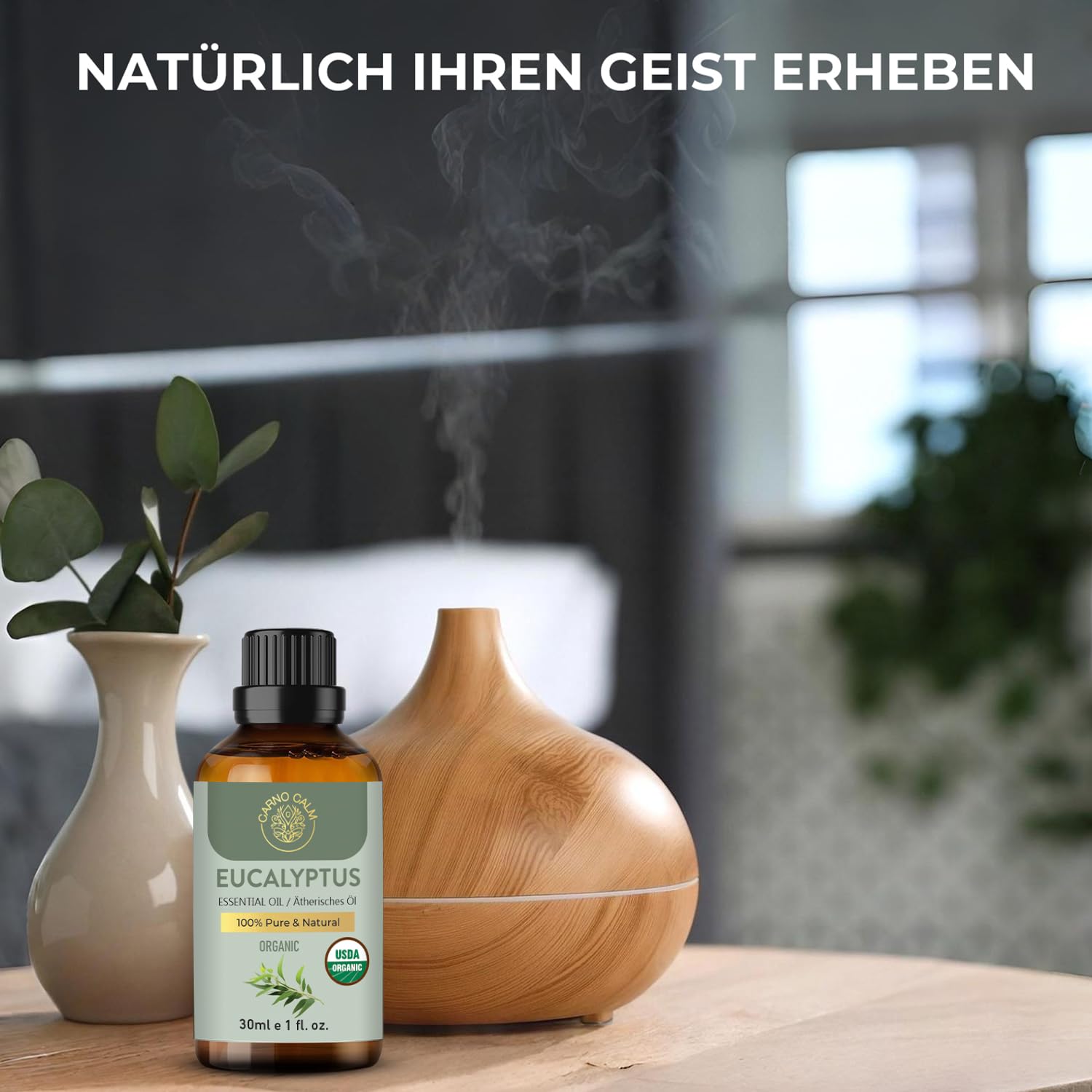 Tea Tree Essential Oil 30ml - 100% Pure & Natural Tea Tree Oil | for Nail Fungus, Hair, Face, Skin & Nails, for Aromatherapy & Diffuser | 1fl oz