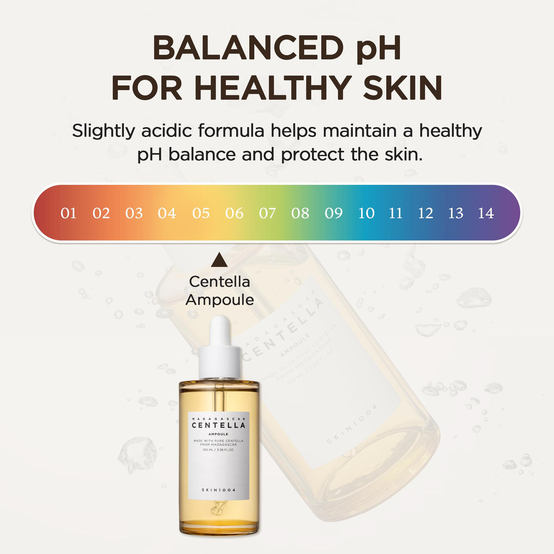 SKIN1004 Madagascar Centella Asiatica Ampoule Facial Serum 1.85 fl.oz, 55ml, Soothes Acne Prone and Sensitive Skin Halalzen