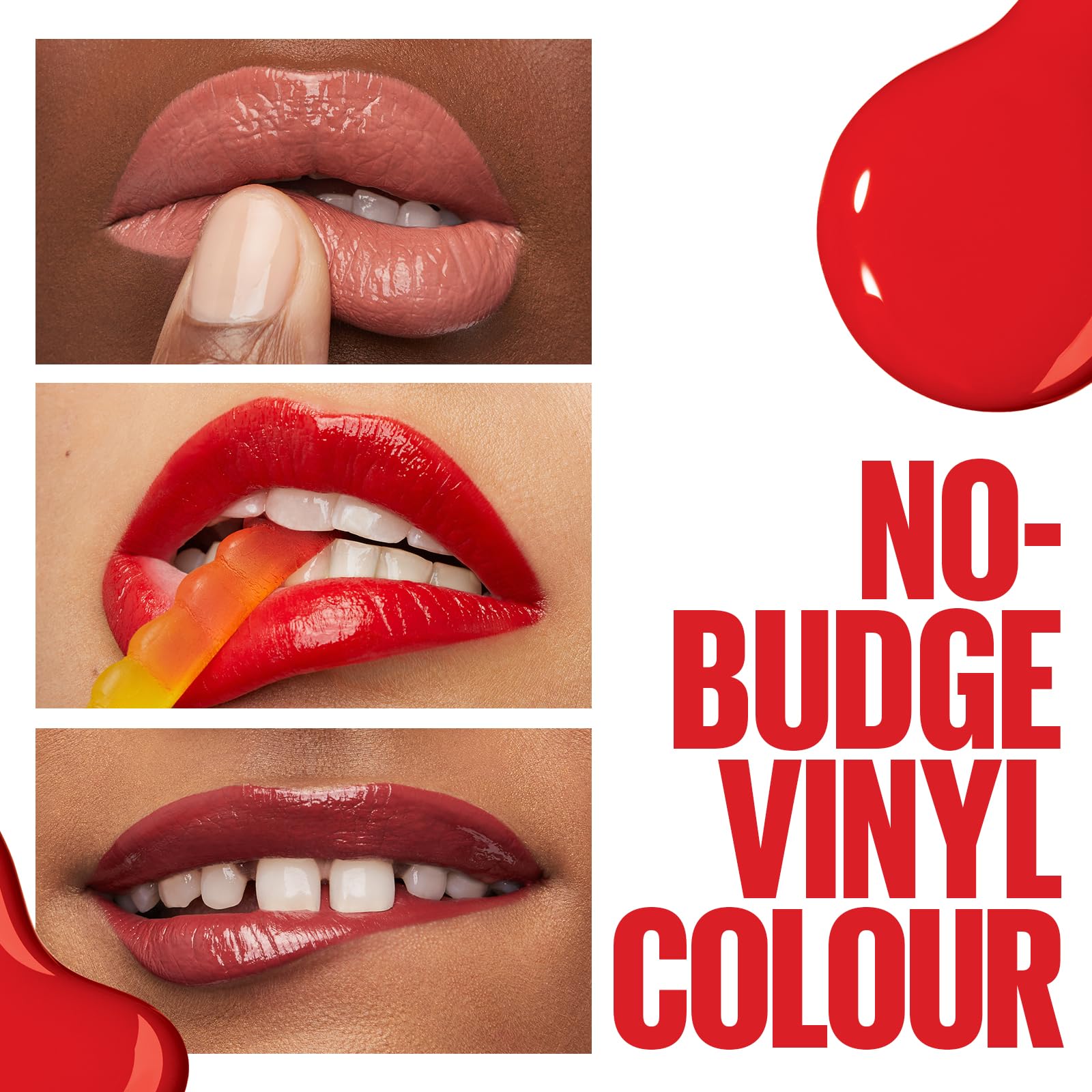 Maybelline New York Super Stay Vinyl Ink Liquid Lip Colour, 16HR Long-Lasting, Ultra-Pigmented, Smudge & Transfer-Proof, High Shine Finish, Vegan Formula for Comfortable Wear, Shade: 10 Lippy Halalzen
