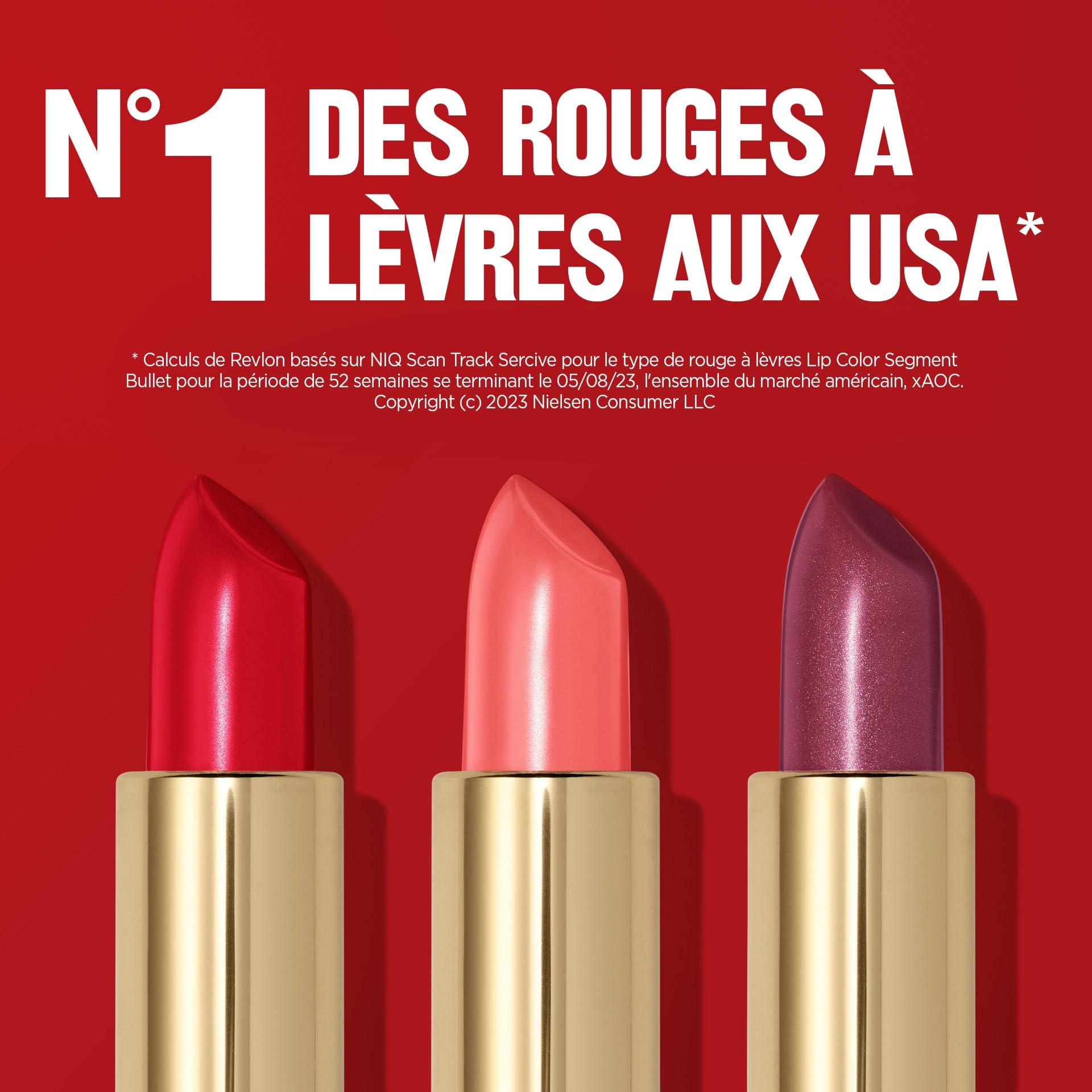 Revlon Super Lustrous Lipstick, Creamy Formula For Soft, Fuller-Looking Lips, Moisturized Feel, 764 On the Mauve, 0.15 oz