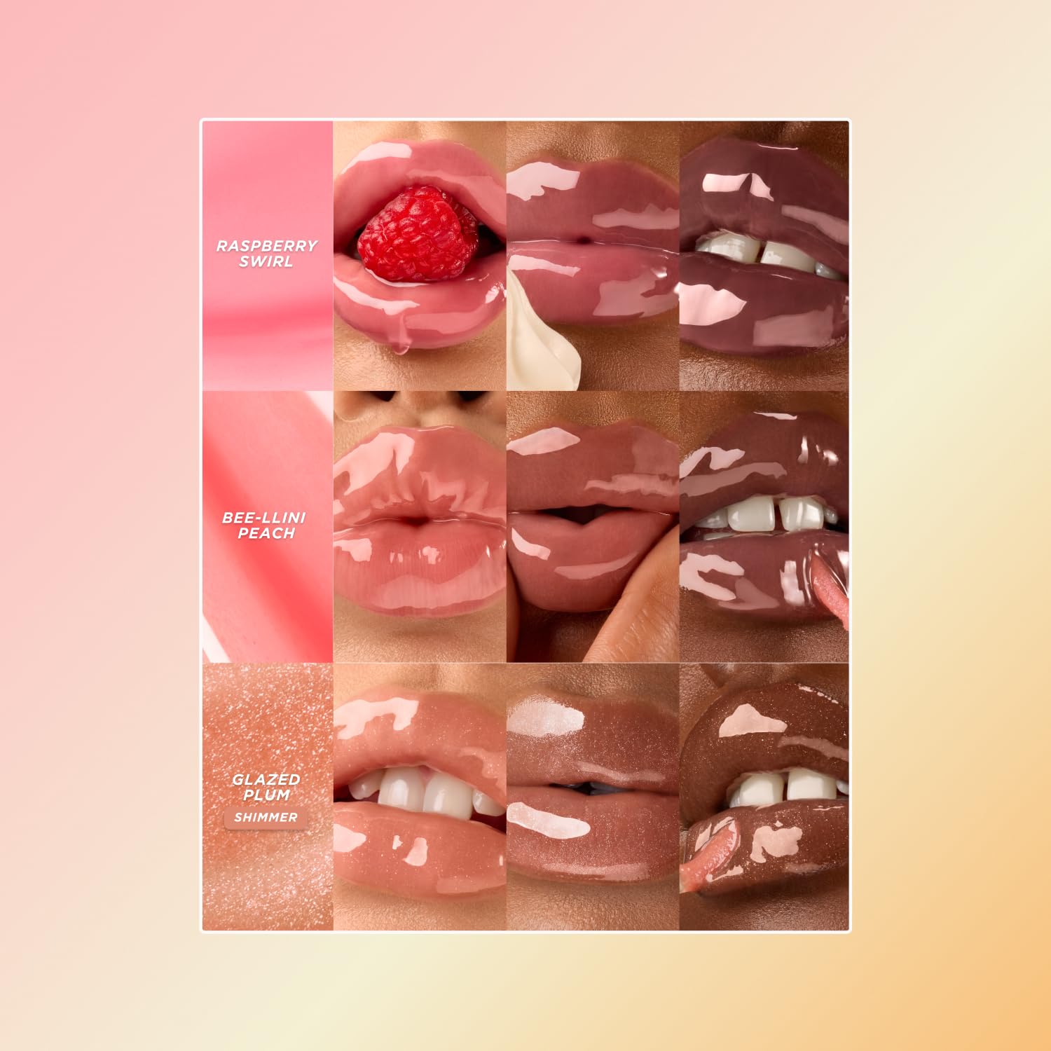 Gisou Honey Infused Lip Oil – Hydrating & Glossy Lip Oil with Jojoba Seed Oil, Non-Sticky Shine, Fresh Honey, 0.27 Fl Oz Halalzen
