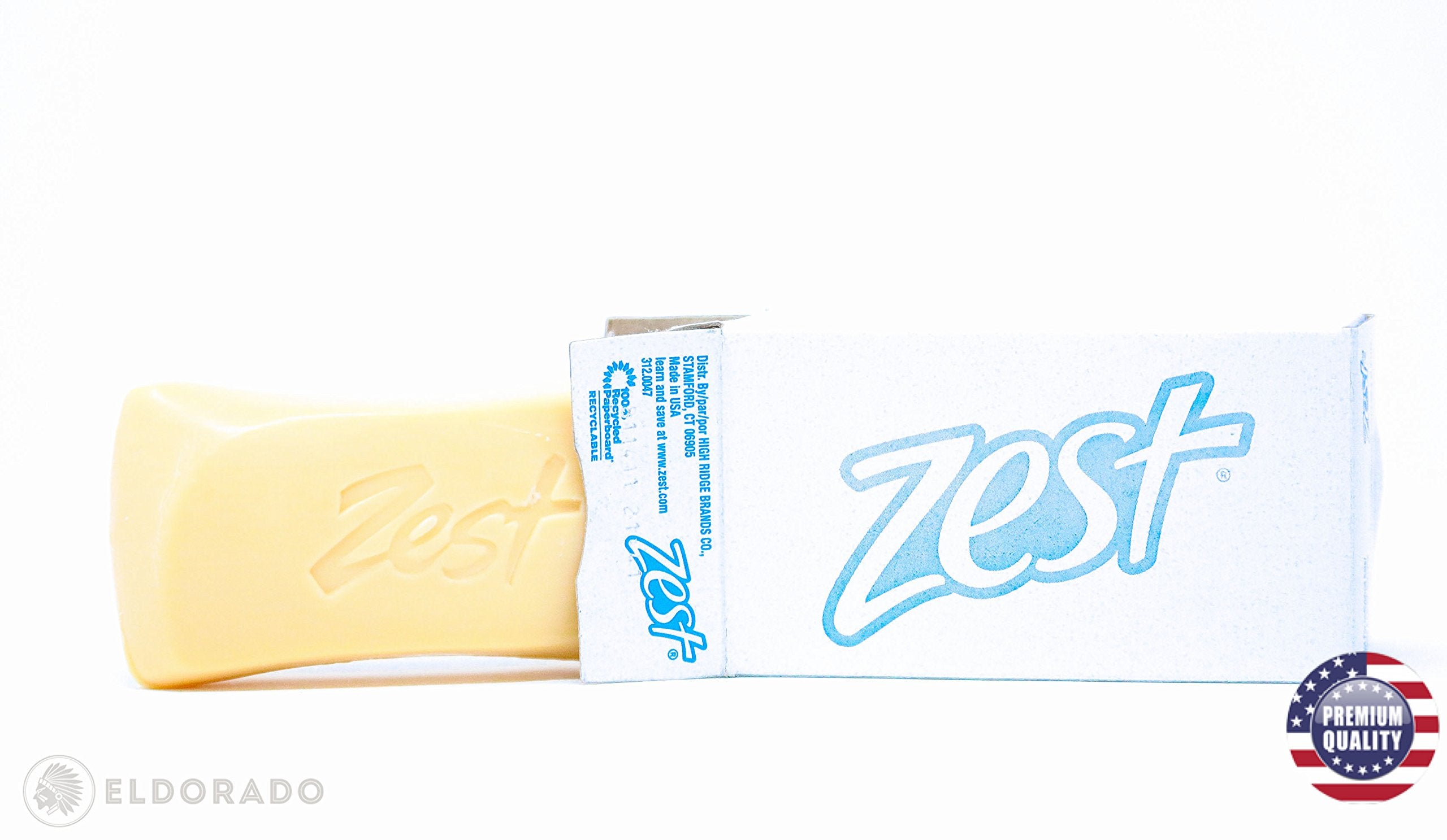 Zest Bar Soap - 8 Bars - Enriched With Cocoa Butter And Shea for Ultra Moisturizing Cleansing - Leaves Your Body Feeling Silky Smooth And Deeply Moisturized