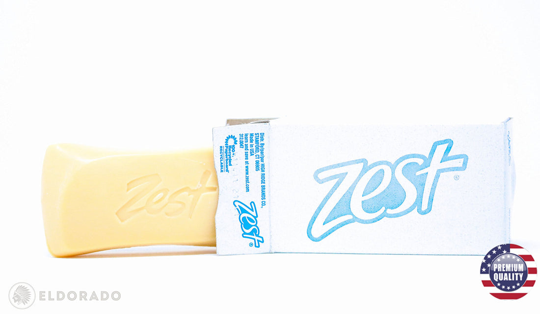 Zest Bar Soap - 8 Bars - Enriched With Cocoa Butter And Shea for Ultra Moisturizing Cleansing - Leaves Your Body Feeling Silky Smooth And Deeply Moisturized