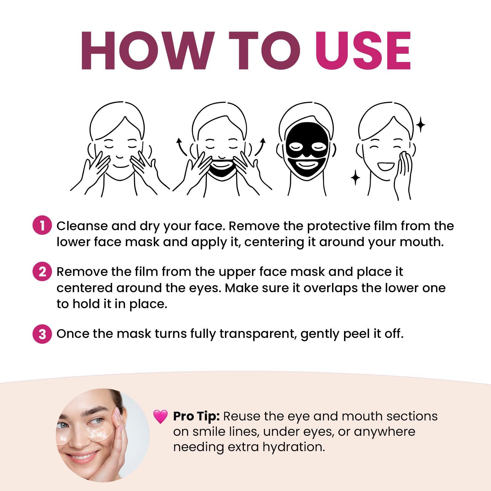 10 Pack Mixed Face Mask Set with Collagen – Hydrating Sheet Mask Skincare Set for Radiant, Fresh & Nourished Skin, Moisturising Facial Masks for Women & Men