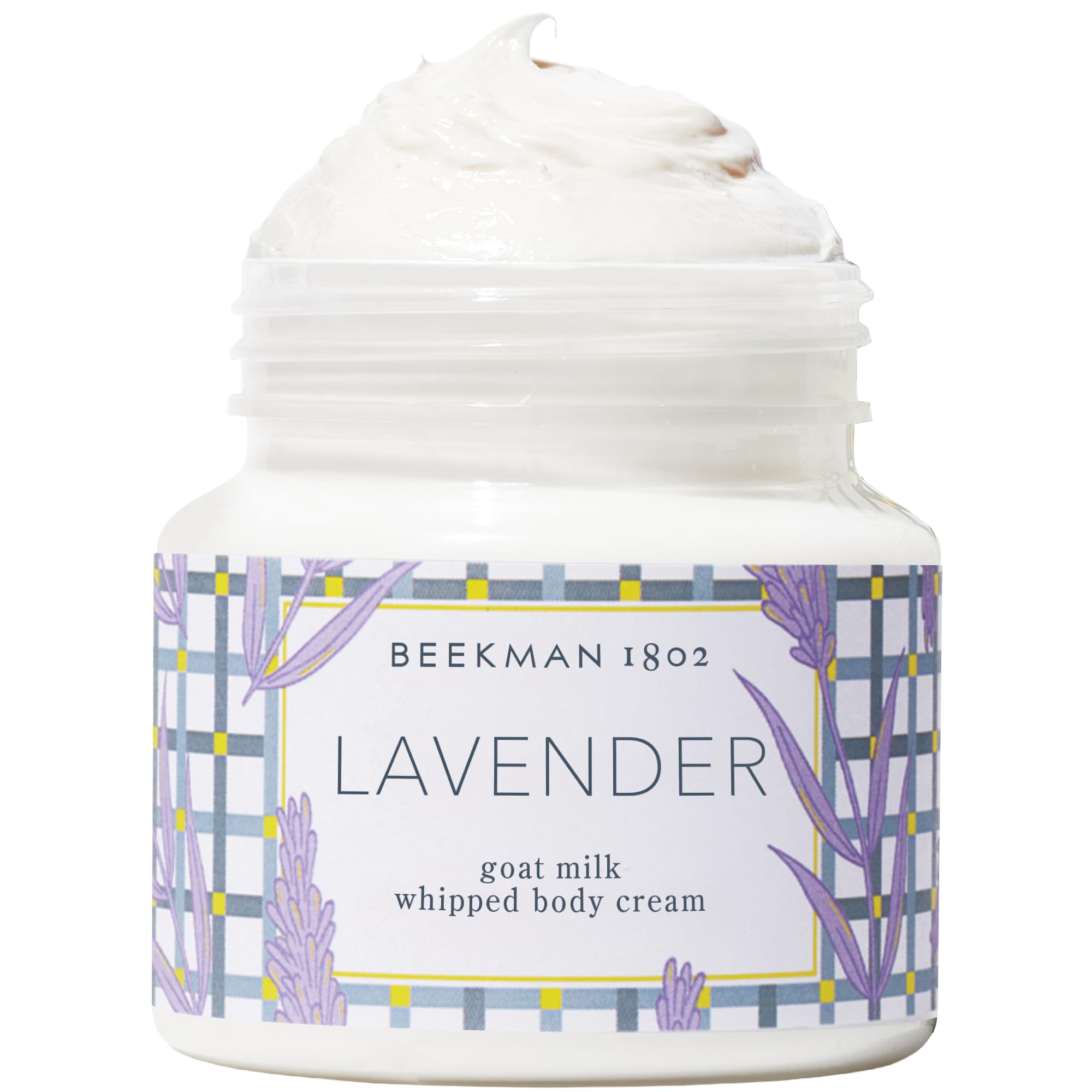 Beekman 1802 Whipped Body Cream – Rich Body Butter & Moisturizing Body Cream, Goat Milk Lotion, Shea Butter & Vitamin E, Hydrating Body Moisturizer for Dry Skin - Pure 8 oz Halalzen