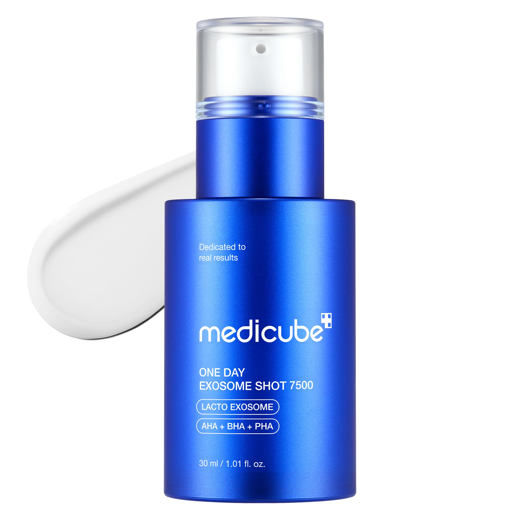 medicube Exosome Shot Zero 2,000 PPM Spicule Facial Serum | Liquid Skin Booster Serum | Exosome, AHA+BHA+PHA | Pore Care, Dead Skin Cells, Skin Texture | Korean Skincare, 1.01 fl.oz Halalzen