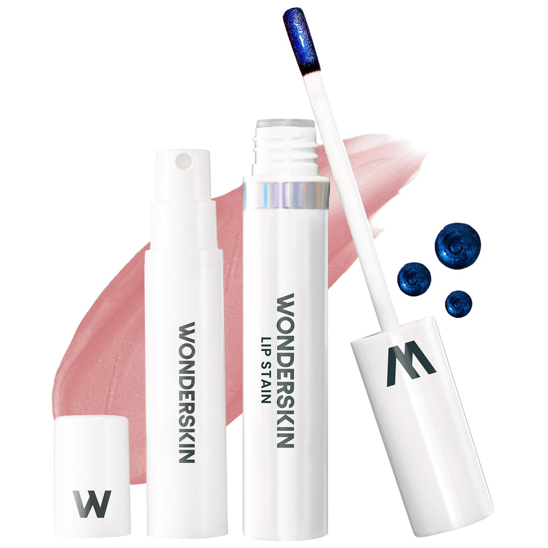 Wonderskin Wonder Blading All Day Lip Stain Peel Off Masque - Long Lasting, Waterproof and Transfer Proof Pink Lip Tint, Matte Finish Peel Off Makeup (First Kiss Masque) Halalzen