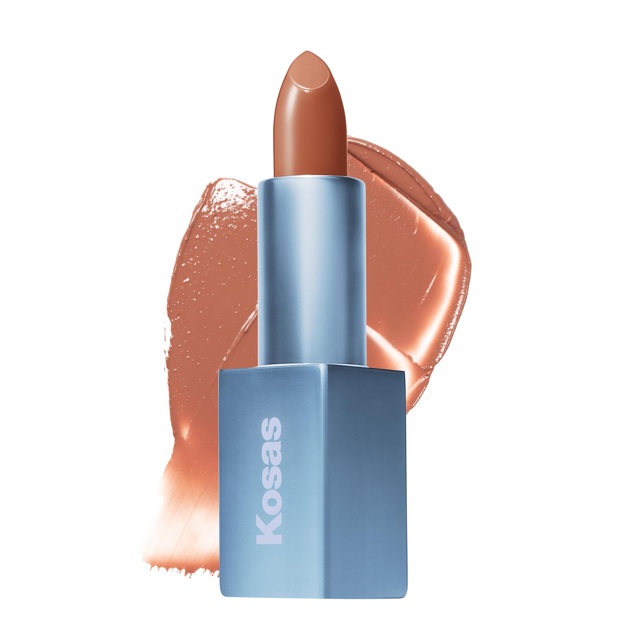 Kosas Weightless Lip Color Nourishing Satin Lipstick - High Impact Lip Color with Clean Formula - Comfy Feel & Soft Finish - Fantasy Life