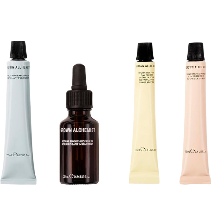 Grown Alchemist Skin Defense Primer – Silicone-Free Blurring Face Primer for Makeup, Matte Pore Minimizer for Face, Gel Formula for Oily Skin, Smooths Fine Lines & Perfects Texture Halalzen