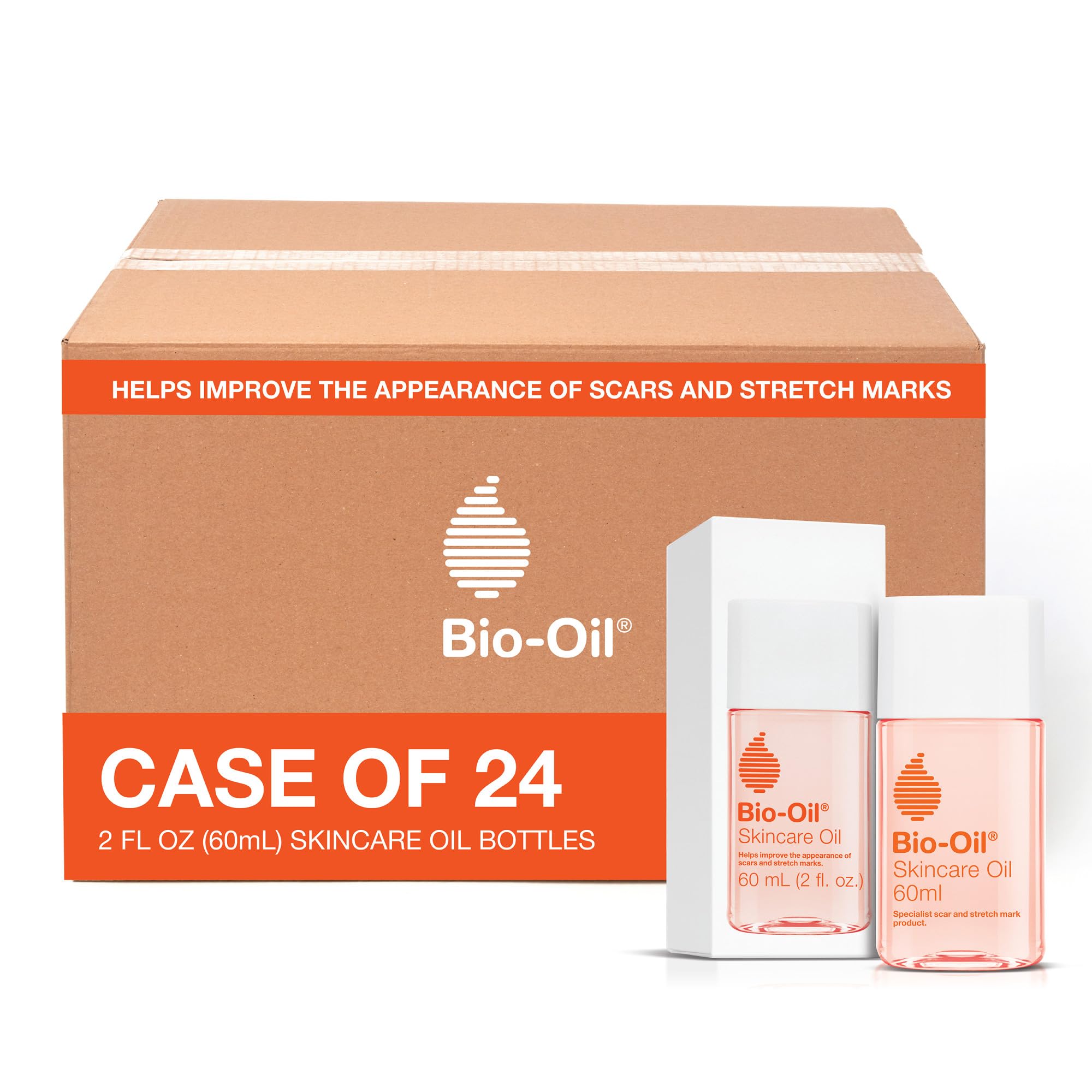 Bio-Oil Skincare Body Oil Serum, Face and Body Moisturizer with Vitamin E & A, for Scars, Stretch Marks, Sensitive Skin, All Skin Types, Dermatologist Recommended, Non-Comedogenic, 2 Oz Halalzen