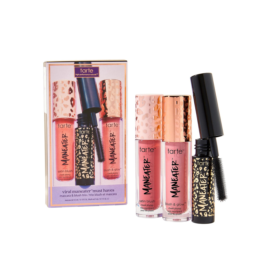tarte maneater mascara – Extreme Curl, Instant Volume & Length, 16HR Ultra-Creamy Longwear Eye Makeup