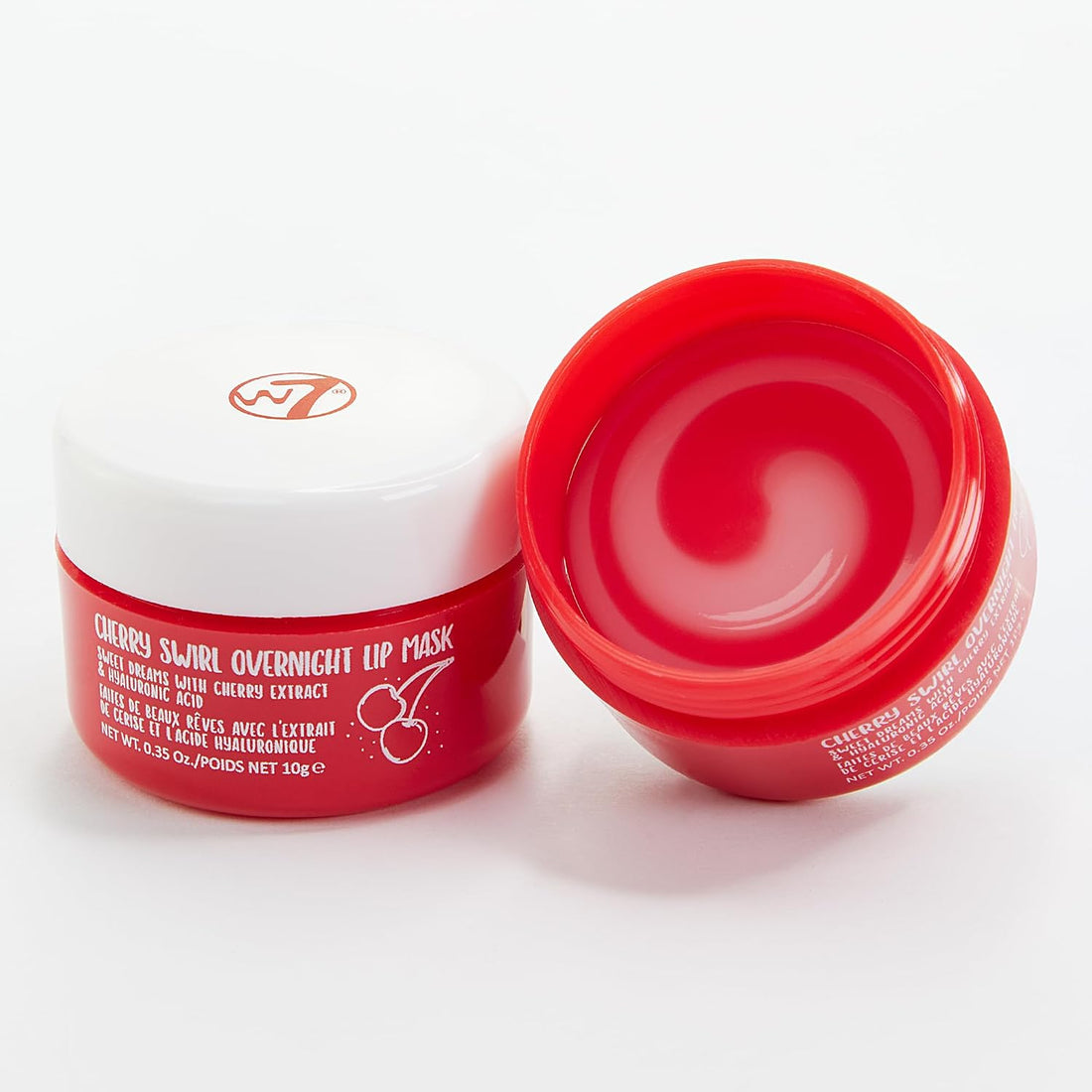 W7 Sweet Dreams Swirly Overnight Lip Mask - Cherry, Watermelon, Bubblegum & Vanilla - Lip Treatments Halalzen