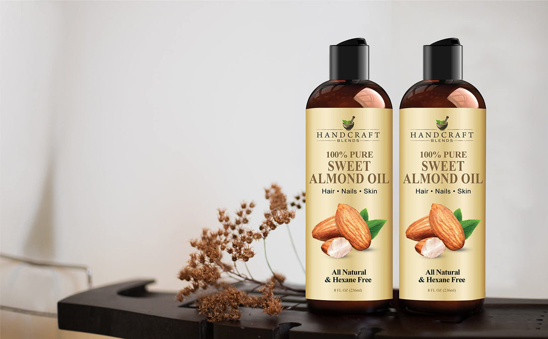 Handcraft Blends Castor Oil with Rosemary and Peppermint Oil 118 ml | 100% Pure and Natural | Premium Grade Carrier Oil | Hair, Eyelashes and Eyebrows | Hair and Body