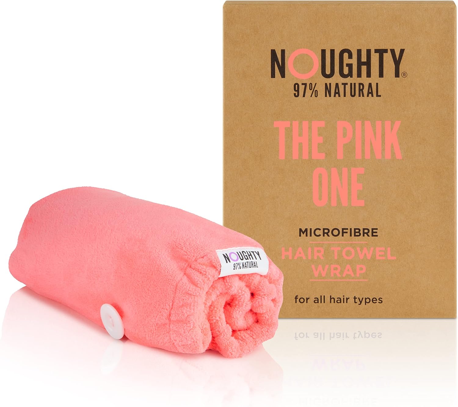 Noughty Pumped Up Volumising Bundle – Shampoo, Conditioner & Microfibre Towel for Lightweight Lift, Fullness & Reduced Breakage Halalzen