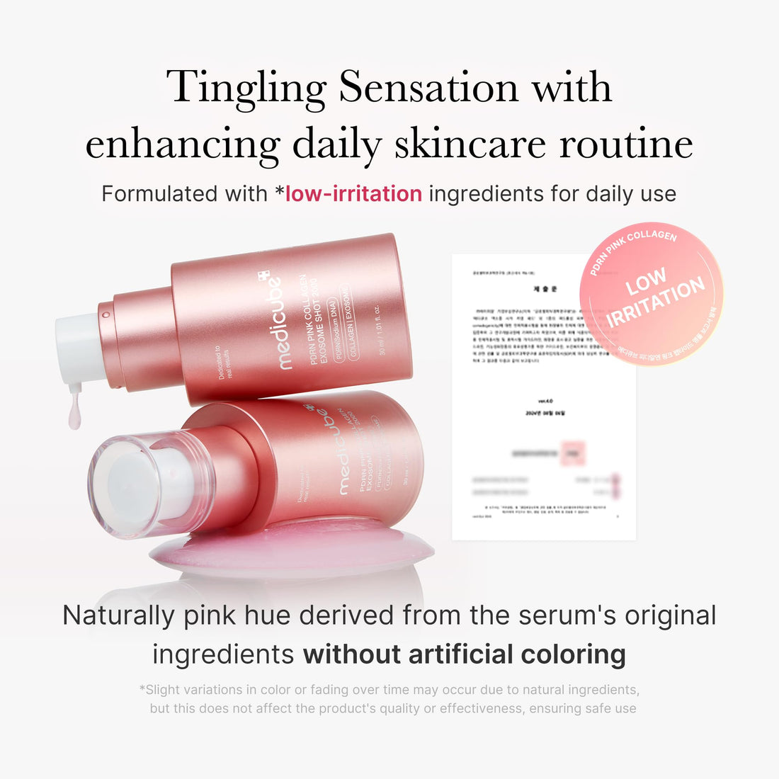 medicube Exosome Shot Zero 2,000 PPM Spicule Facial Serum | Liquid Skin Booster Serum | Exosome, AHA+BHA+PHA | Pore Care, Dead Skin Cells, Skin Texture | Korean Skincare, 1.01 fl.oz Halalzen