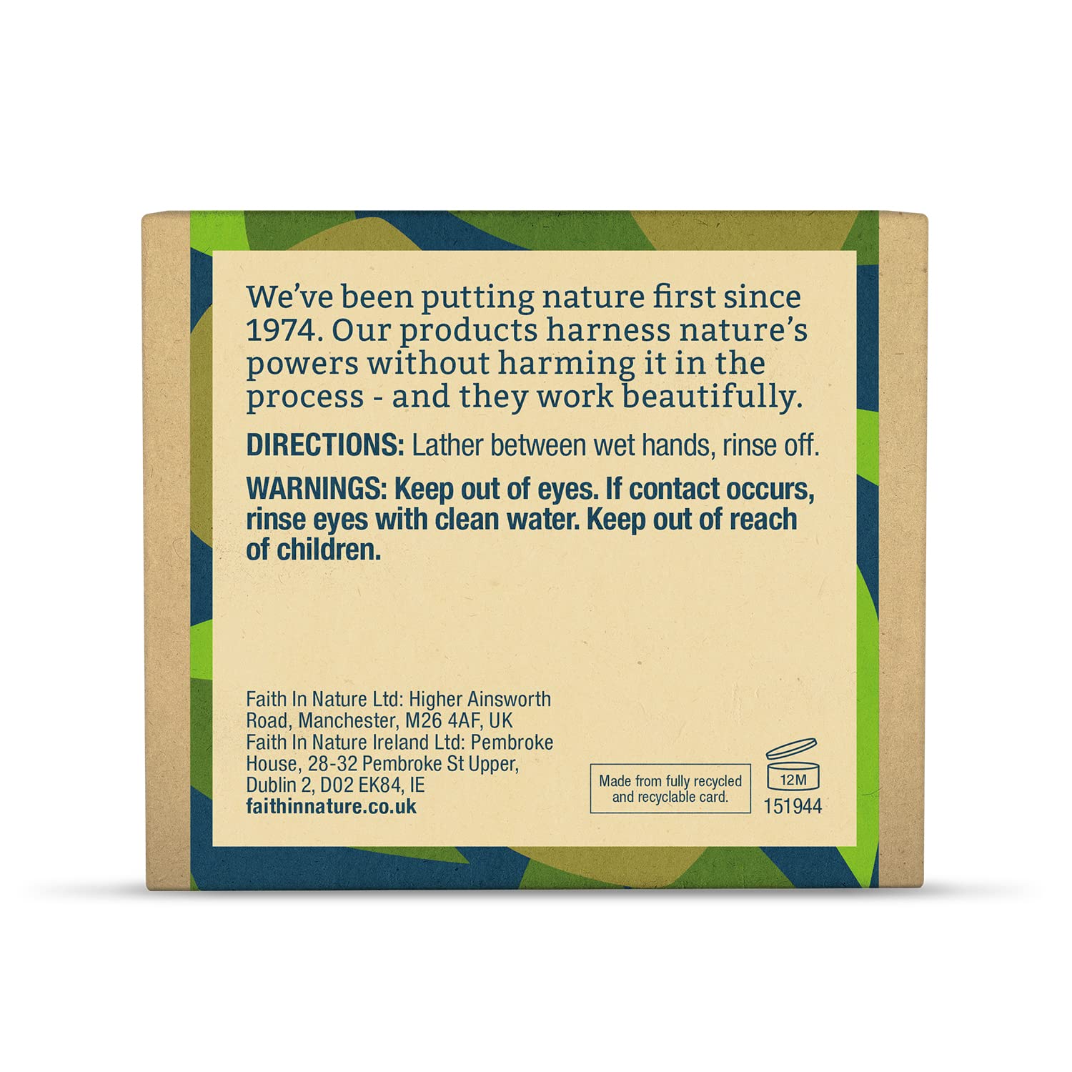 Faith In Nature Natural Coconut Hand Soap Bar, Hydrating, Vegan & Cruelty Free, No SLS or Parabens, 100g Halalzen