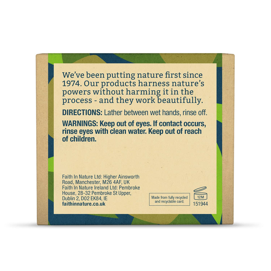 Faith In Nature Natural Coconut Hand Soap Bar, Hydrating, Vegan & Cruelty Free, No SLS or Parabens, 100g Halalzen