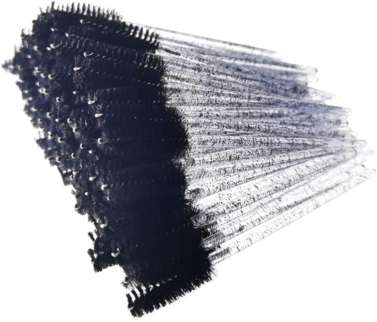 ZHIYE 50 pcs Eyelash Mascara Brushes, Wands Applicator Eyebrow Brush Makeup Kit, Eyebrow Castor Oil Brush Makeup Tool Halalzen