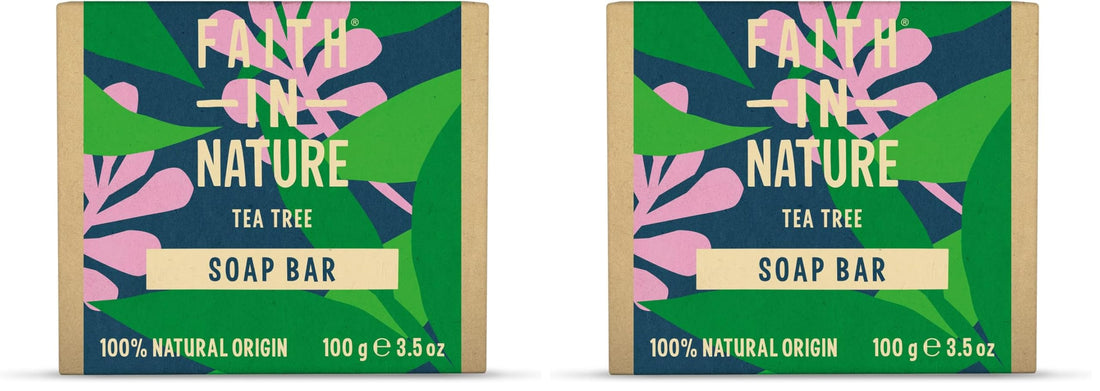 Faith In Nature Natural Coconut Hand Soap Bar, Hydrating, Vegan & Cruelty Free, No SLS or Parabens, 100g Halalzen