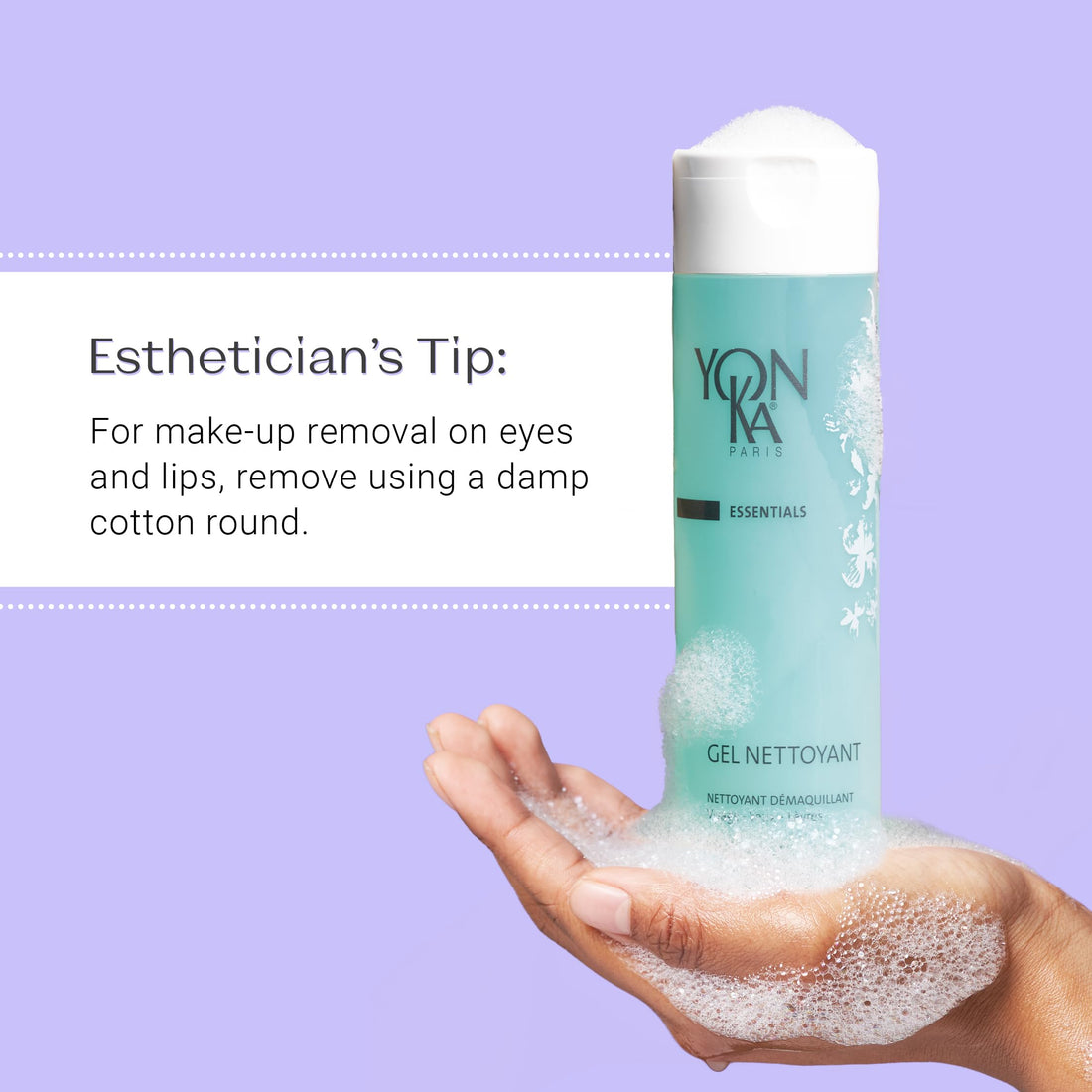 Yonka Gel Cleanser | Gentle Foaming Face Wash & Makeup Remover | Cleanses Pores and Balances Skins pH with Red Algae & Amino Acids | For Acne Prone & Oily Skin | Paraben-Free