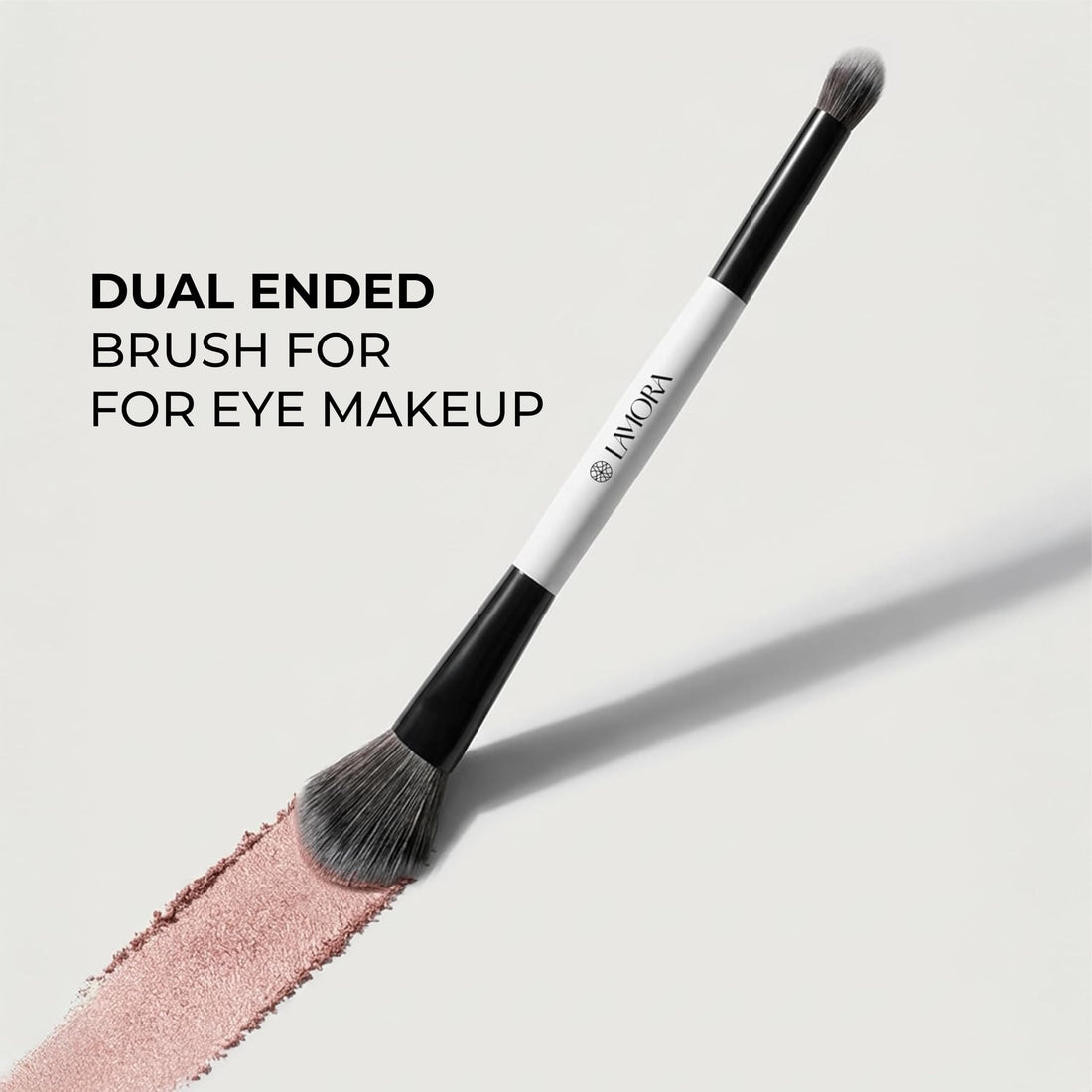 LAMORA Concealer Makeup Brush Under Eye - Angled Flat Top Kabuki Nose Contour Brush - Ideal for Concealing Blending Setting Buffing with Powder Liquid Cream Cosmetic - Small Makeup Foundation Brush Halalzen