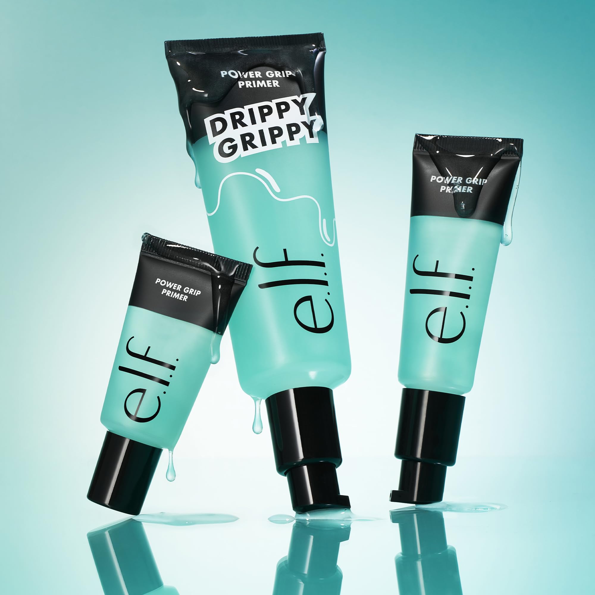 e.l.f. Power Grip Primer, Gel-Based & Hydrating Face Primer For Smoothing Skin & Gripping Makeup, Moisturizes & Primes, 0.811 Fl Oz (24 ml.) Halalzen