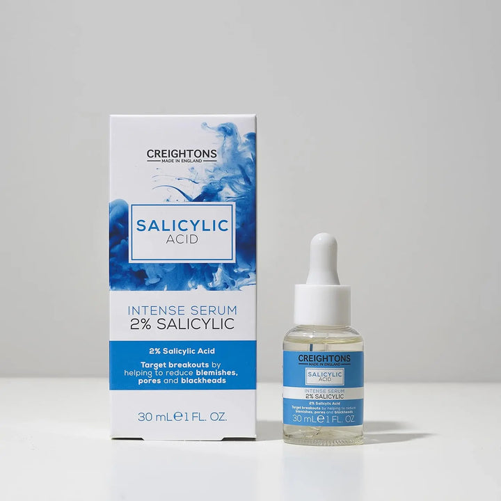 Creightons Salicylic Acid Intense Serum 2% (30ml) – Reduces Blemishes, Pores & Blackheads | Dermatologically Tested, Vegan & Cruelty-Free | For Oily/Blemish-Prone Skin Halalzen