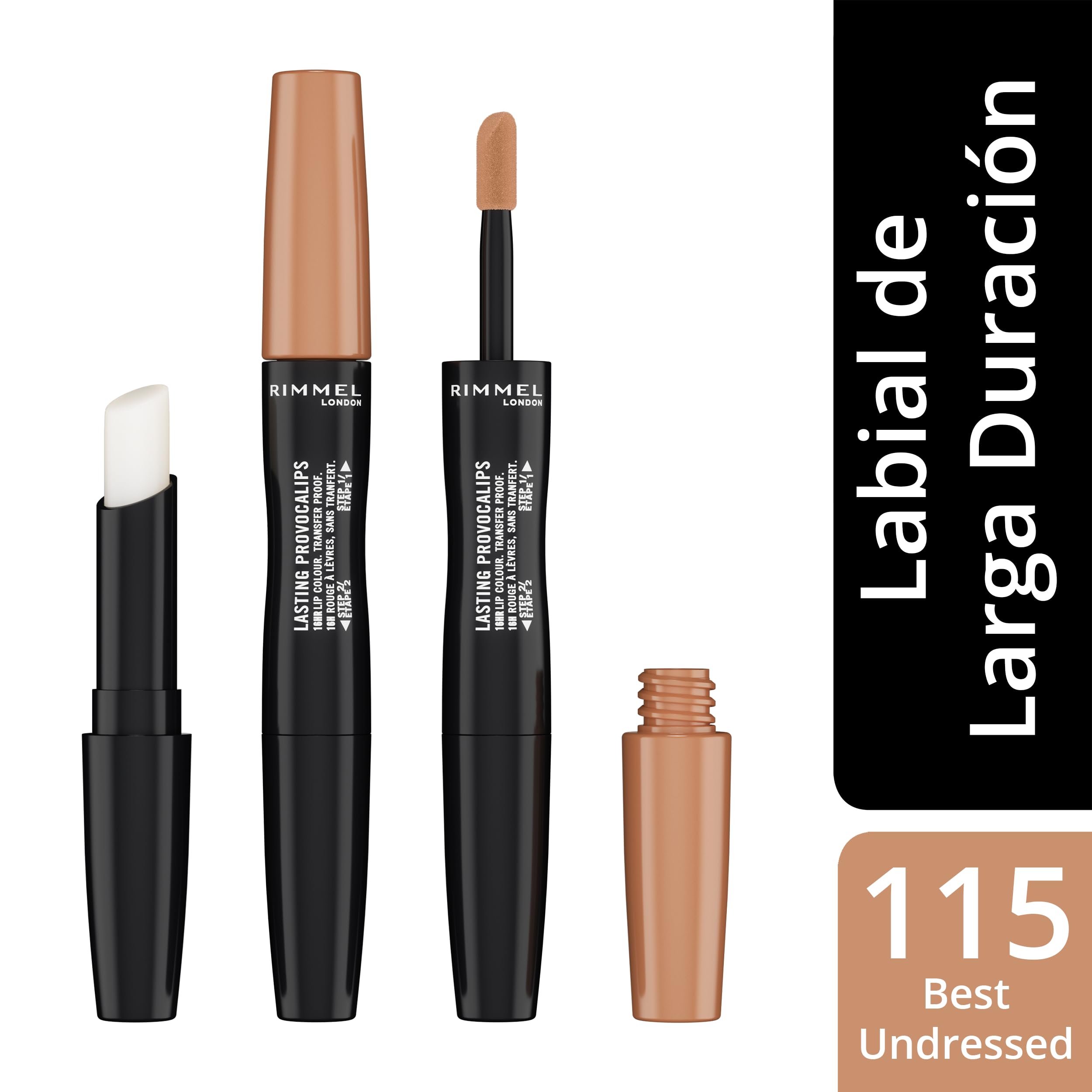 Rimmel Lasting Provocalips Liquid Lipstick Grin & Bare It Halalzen
