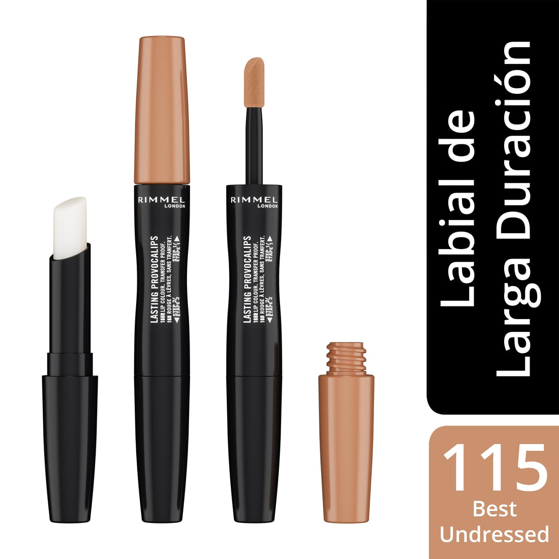 Rimmel Lasting Provocalips Liquid Lipstick Grin & Bare It Halalzen