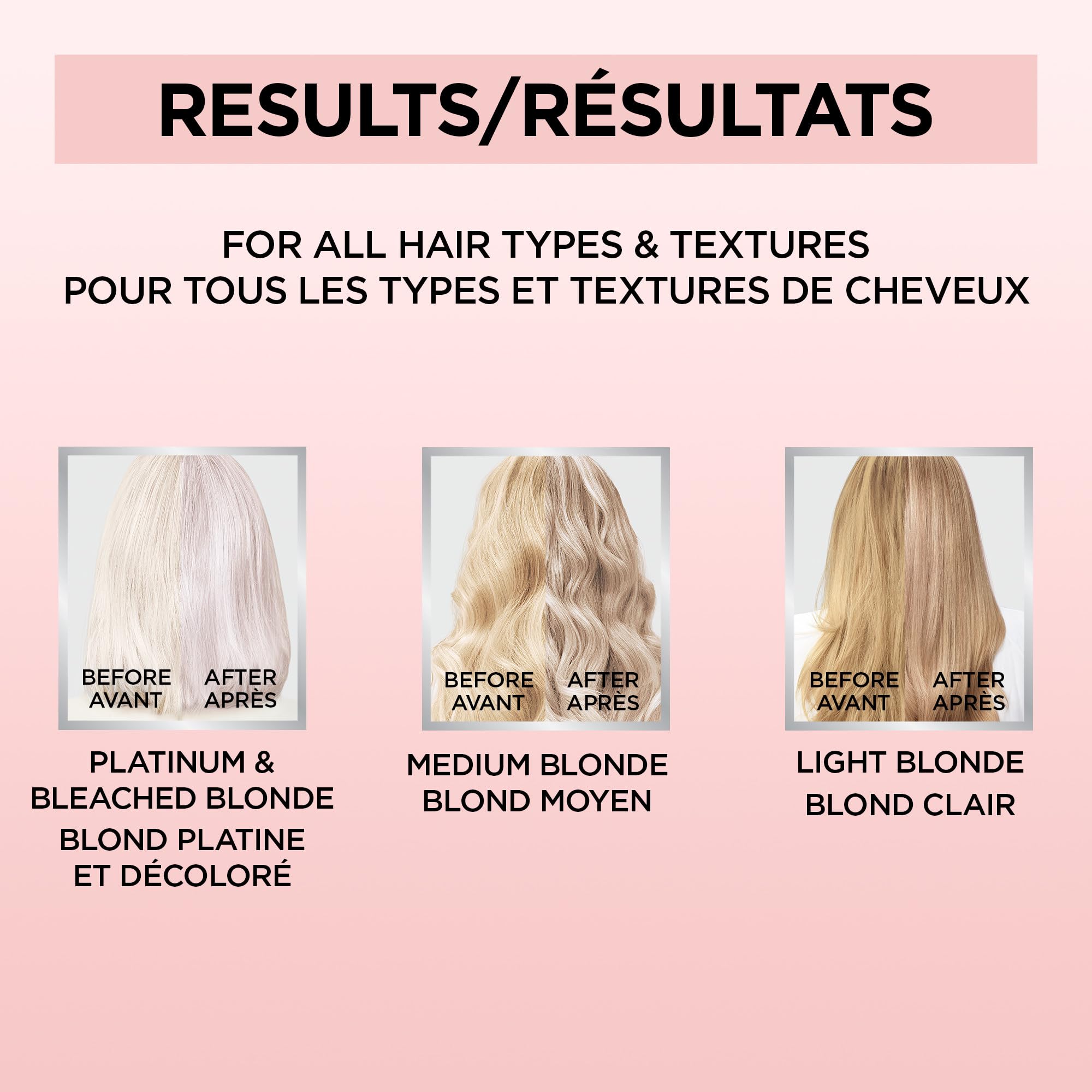 L’Oreal Paris Le Color Gloss One Step In-Shower Toning Hair Gloss for Bleached Hair, Neutralizes Brass, Conditions & Boosts Shine, Platinum Pearl, 4 Ounce