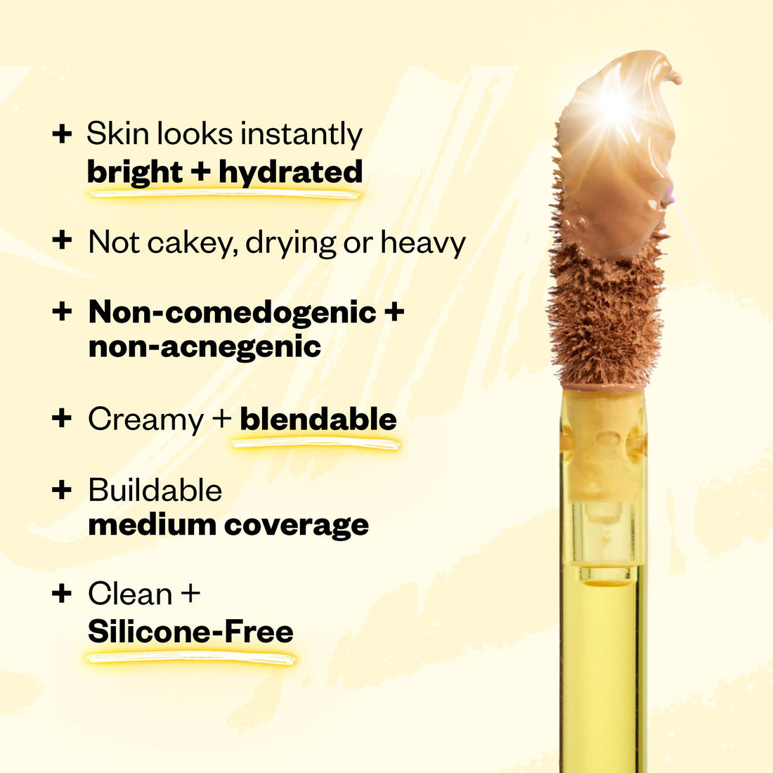 Kosas Revealer Concealer – Medium Coverage Hydrating Under Eye & Face Concealer with Hyaluronic Acid, Tone 03 W