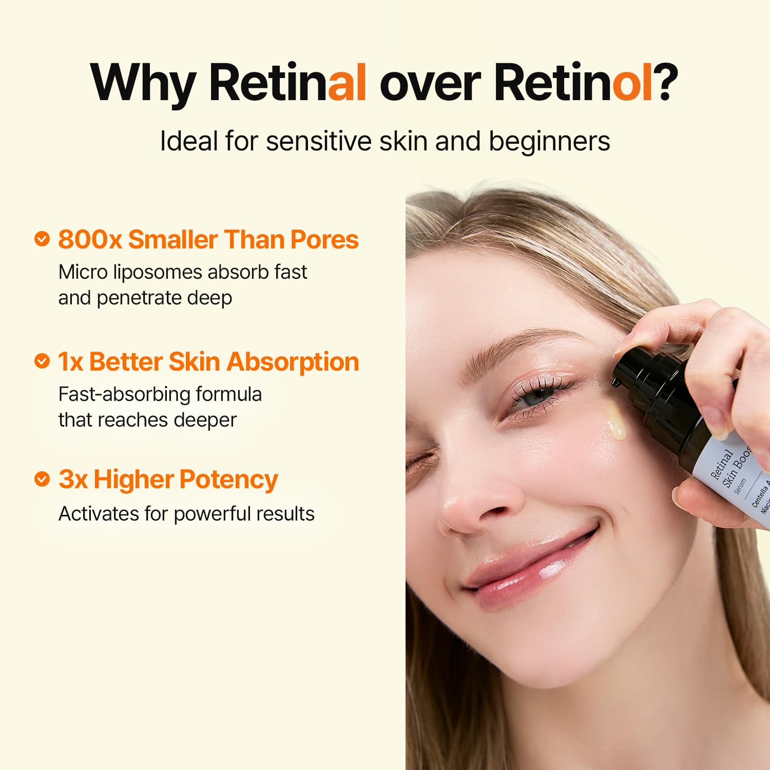 MEDITHERAPY Retinal Skin Booster Serum | Retinaldehyde, Niacinamide Anti-Aging Serum - K-Beauty Facial Serum for Fine Lines, Firming & Radiance | Hydrating Face Serum All Skin Types, 5.07 fl oz Halalzen