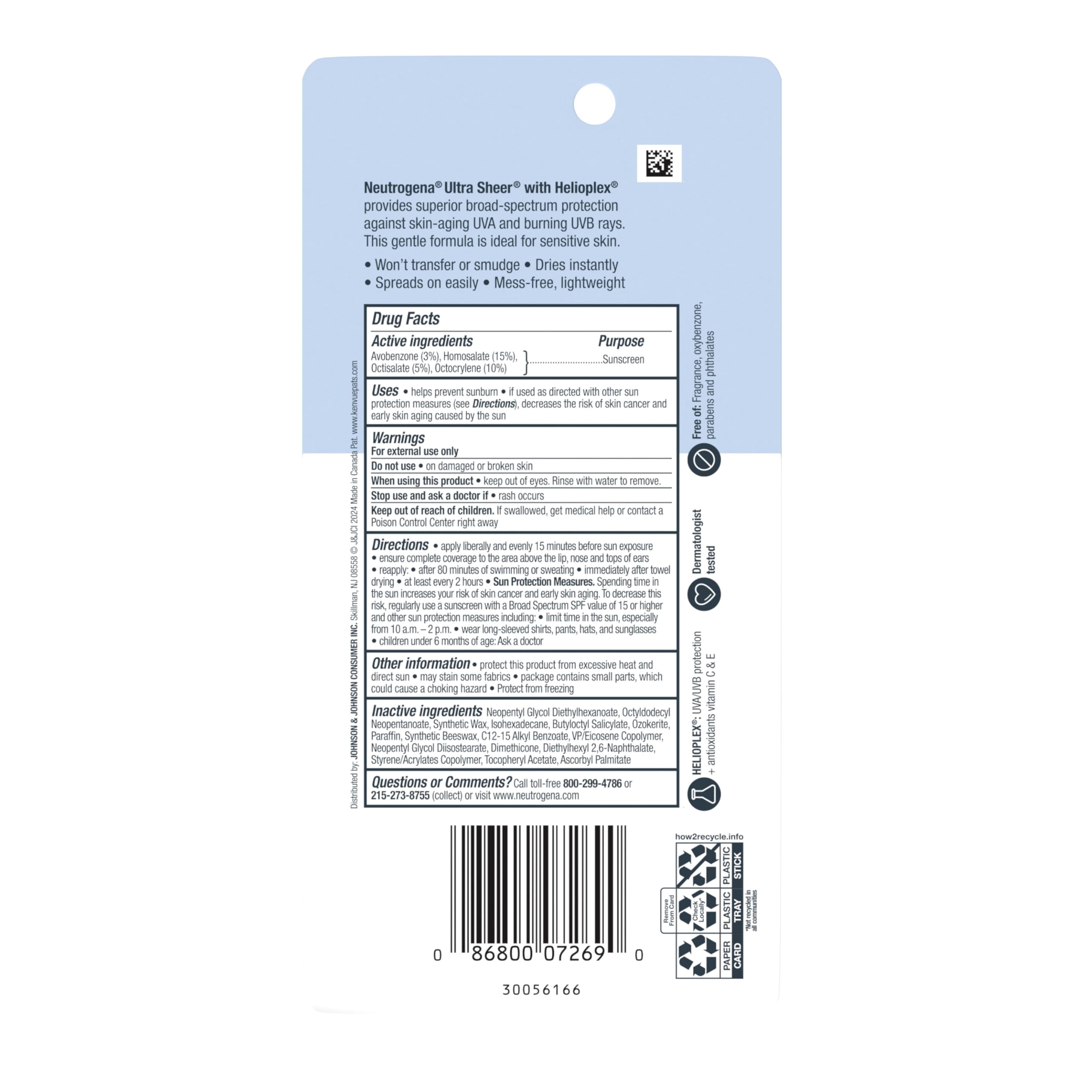 Neutrogena Ultra Sheer Dry-Touch Sunscreen Lotion SPF 70, Broad Spectrum, Water Resistant 80 Min, Oil-Free, Oxybenzone-Free, Non-Comedogenic, Matte Finish, Body Sunscreen, Travel Size 3 Fl Oz Halalzen