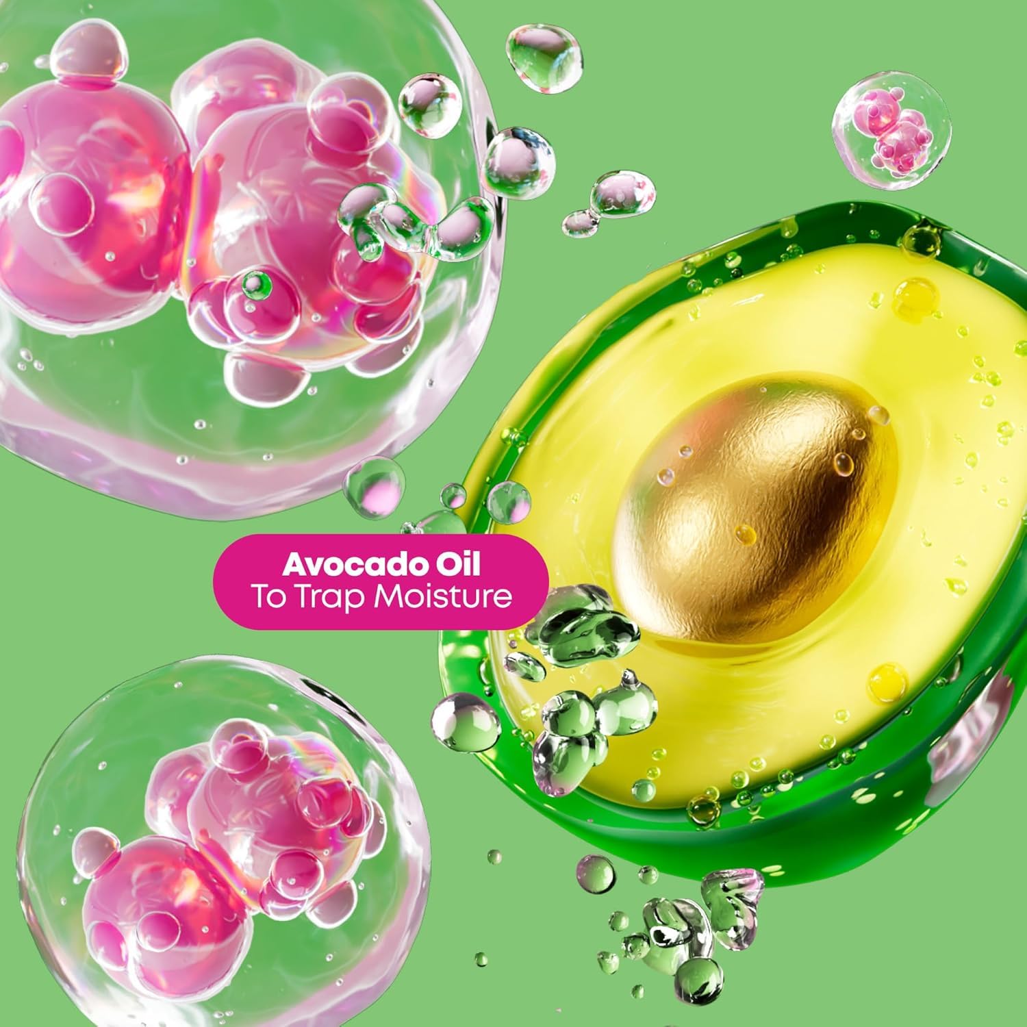 Food For Soft Hair Serum Oil For Dry, Brittle, and All Hair Types - Softens, Smooths, and Adds Shine With Heat Protection, Repairing Leave In With Avocado Oil