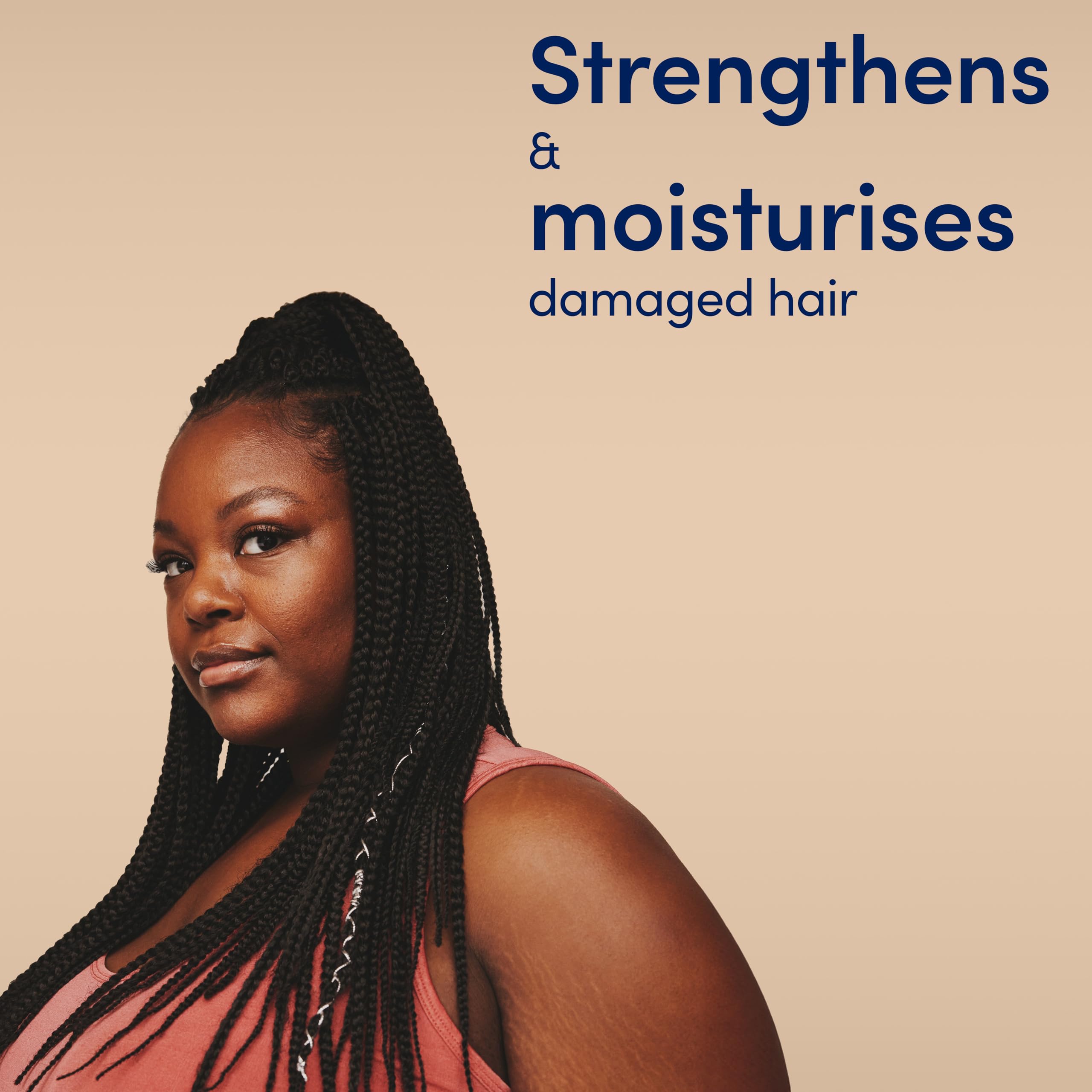 Dove Nutritive Solutions Daily Moisture 2 in 1 Shampoo + Conditioner shampoo and conditioner that leaves hair silky smooth for dry, damaged hair 400 ml Halalzen