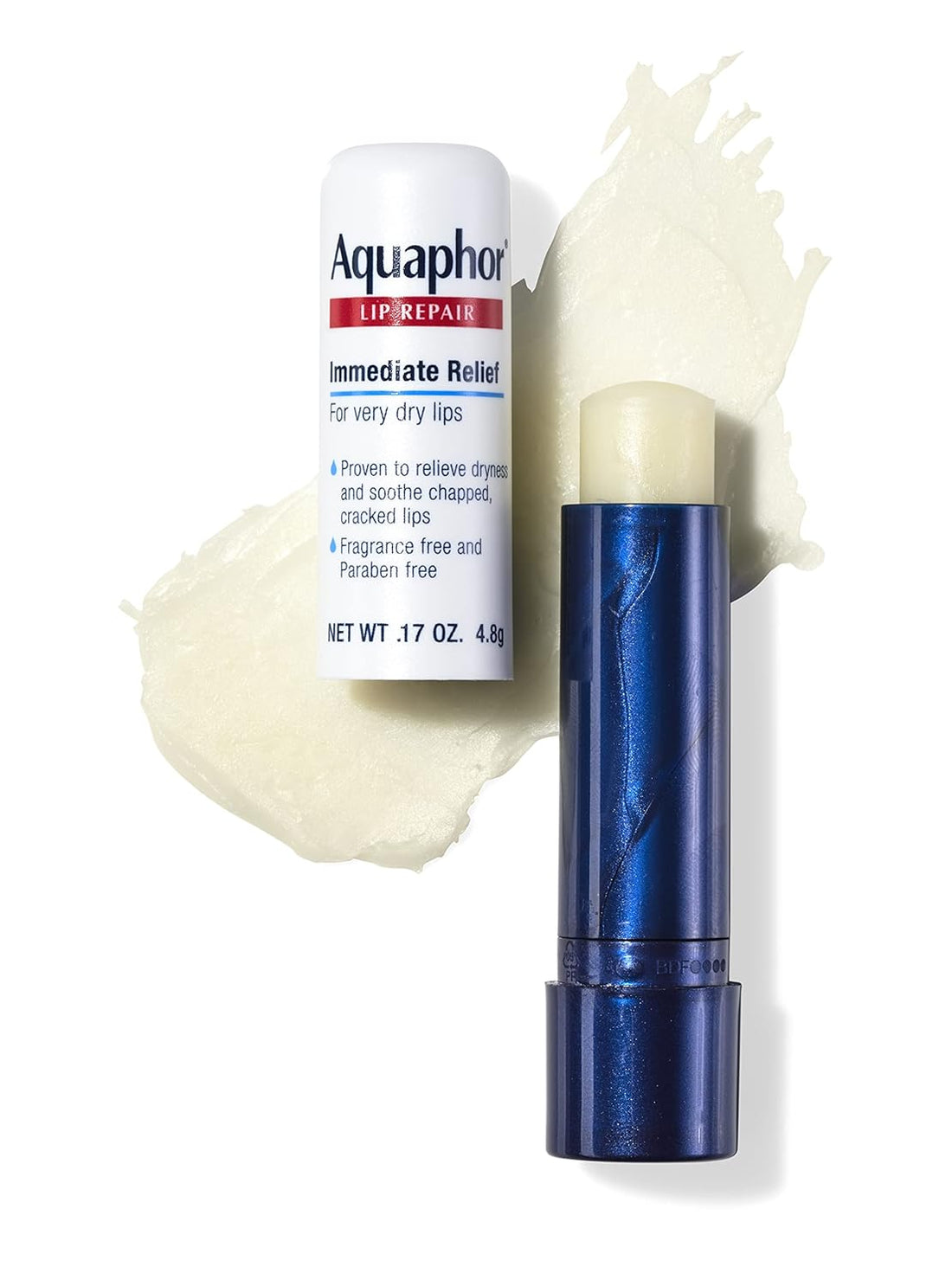 Aquaphor Lip Repair Stick with Shea Butter, Moisturizing Lip Balms, Fragrance Free and Paraben Free, Mothers Day Gifts, 0.17 Oz Stick, Pack of 4 Halalzen