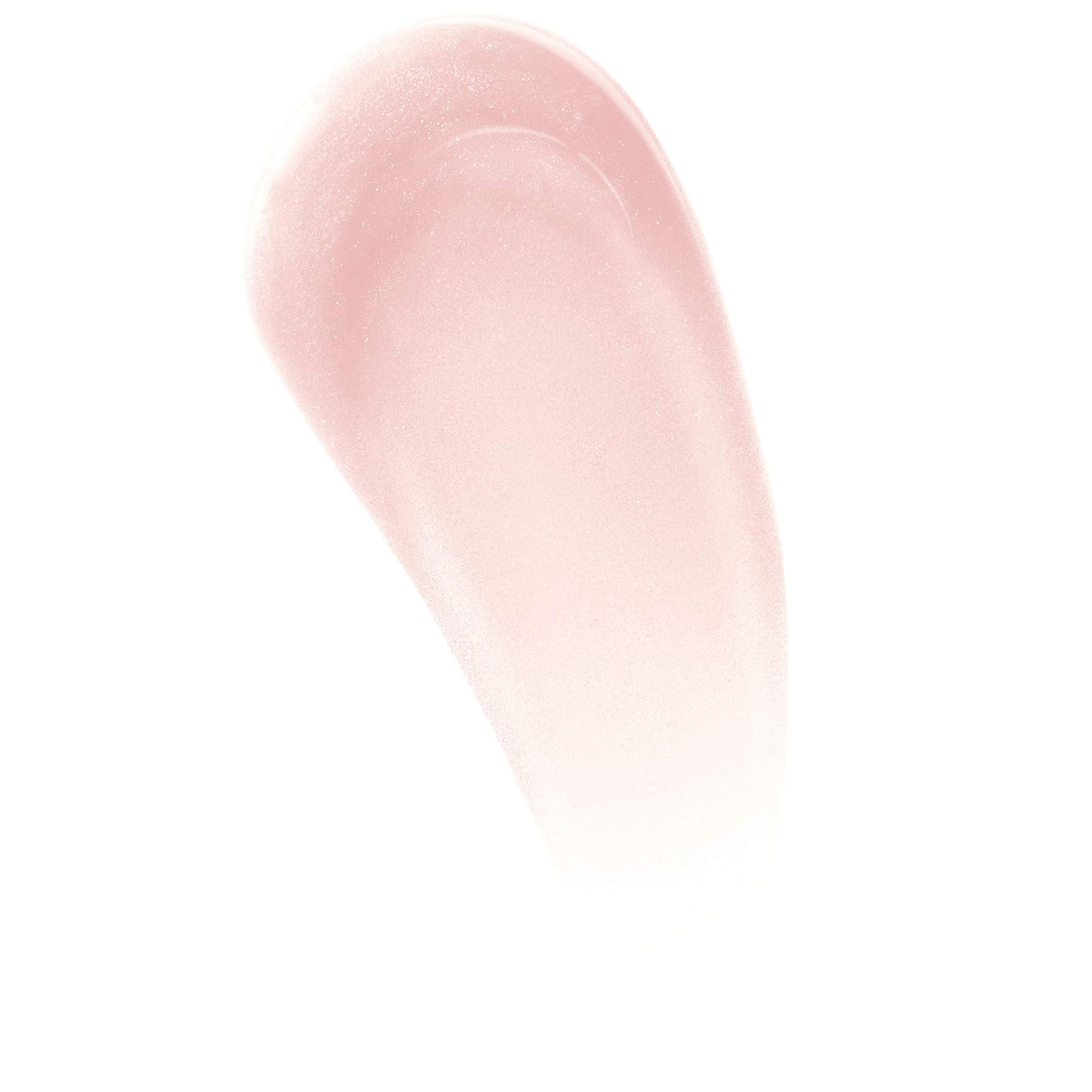 Maybelline Lifter Gloss, Hydrating Lip Gloss with Hyaluronic Acid, 002 Ice (Light Pink), Creates Fuller-Looking, Shiny, Moisturised and Plumped Lips. Non-sticky Halalzen