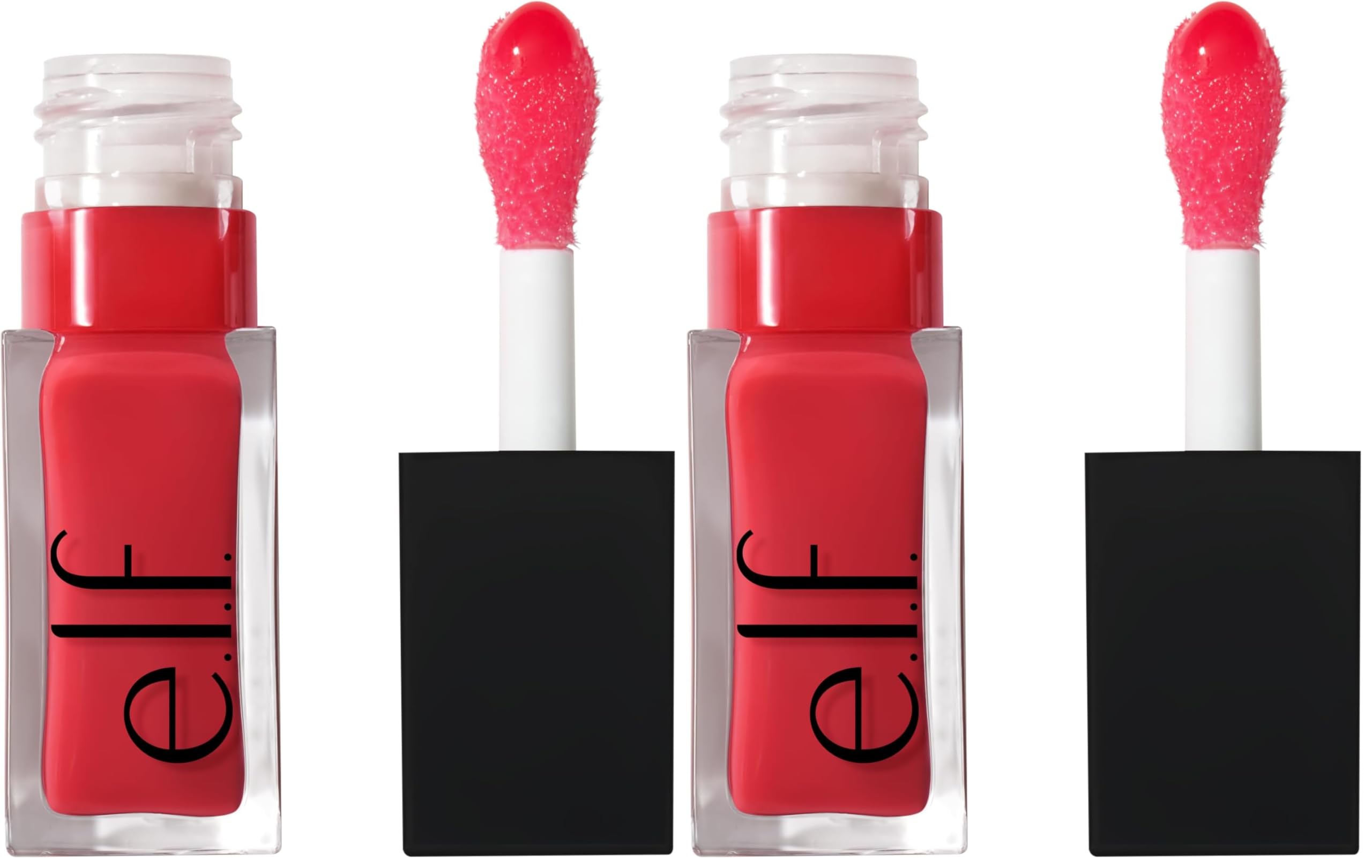 e.l.f. Glow Reviver Lip Oil, Nourishing Tinted Lip Oil For A High-Shine Finish, Infused With apricot oil, Vegan & Cruelty-Free, Rose Envy Halalzen