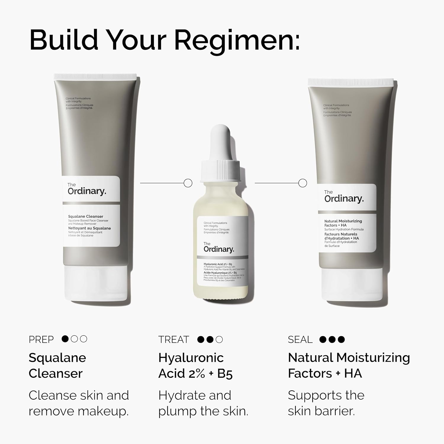 The Ordinary Hyaluronic Acid 2% + B5 (with Ceramides), Multi-Depth Hydration Serum for Plumper, Smoother Skin, 30ml Halalzen