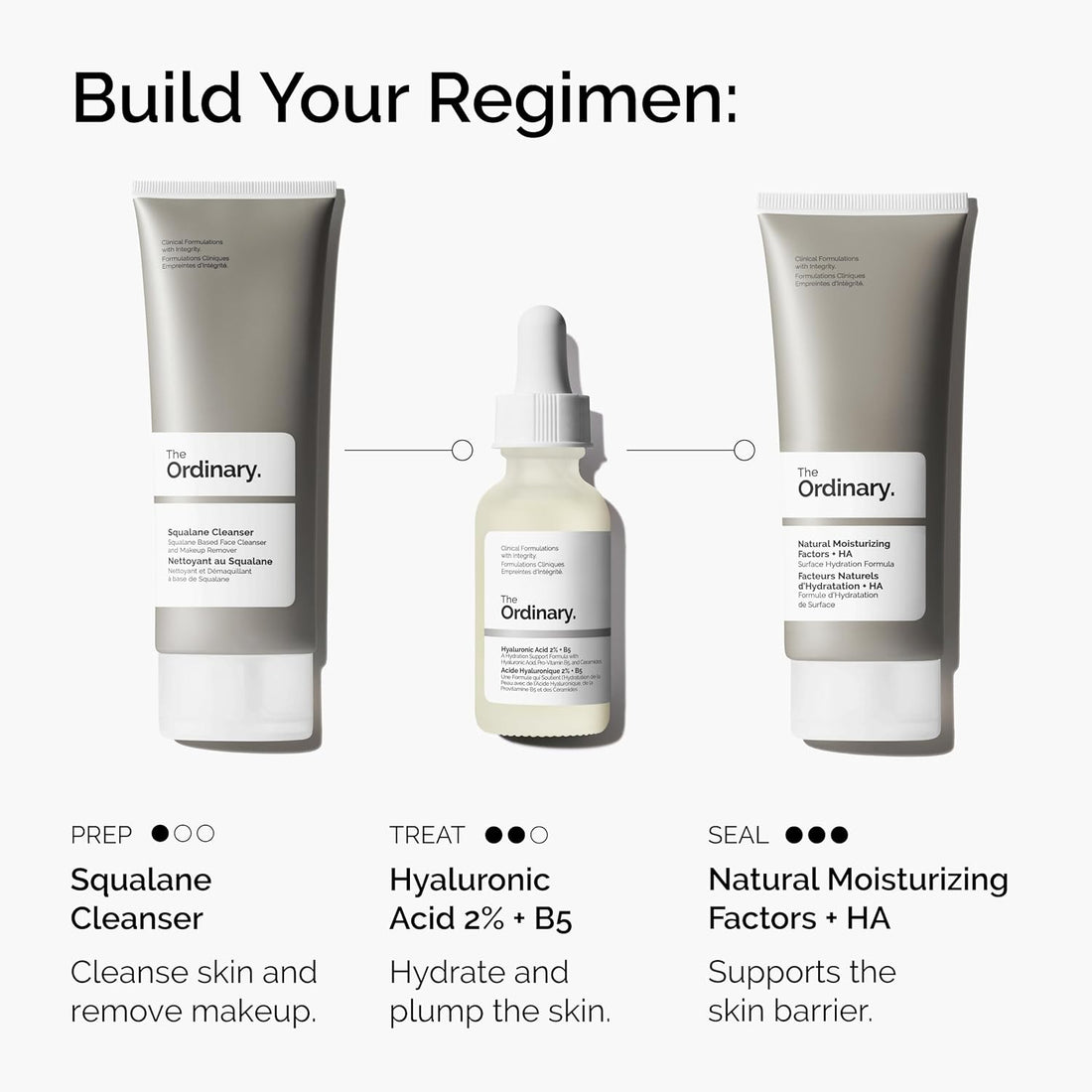 The Ordinary Hyaluronic Acid 2% + B5 (with Ceramides), Multi-Depth Hydration Serum for Plumper, Smoother Skin, 30ml Halalzen