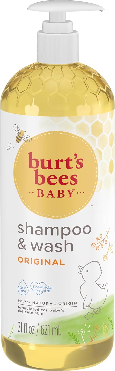 Burts Bees Shampoo & Wash Original, 21 oz