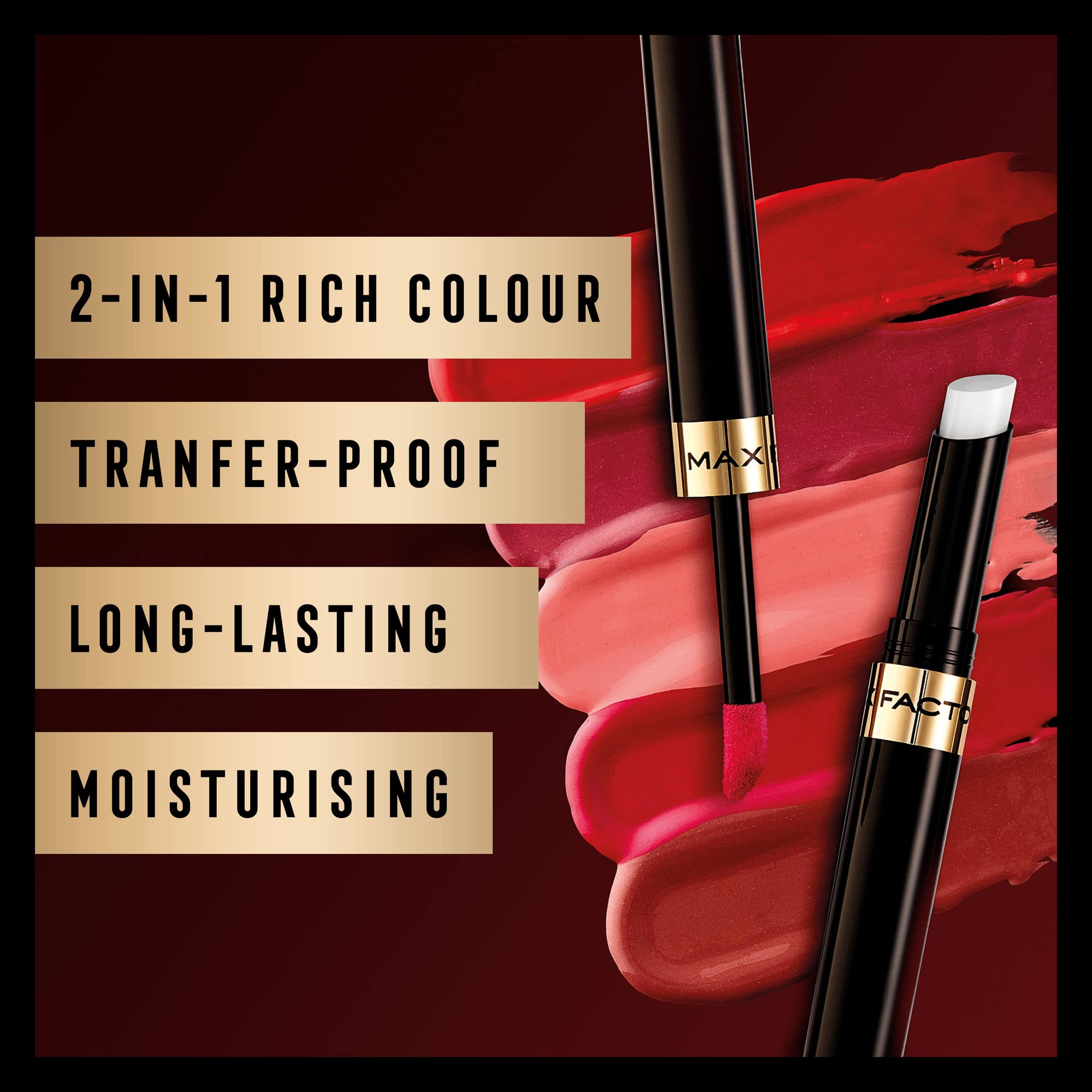 Max Factor Lipfinity Long-Lasting Two Step Lipstick - 016 Glowing Pink, 4.2g Halalzen